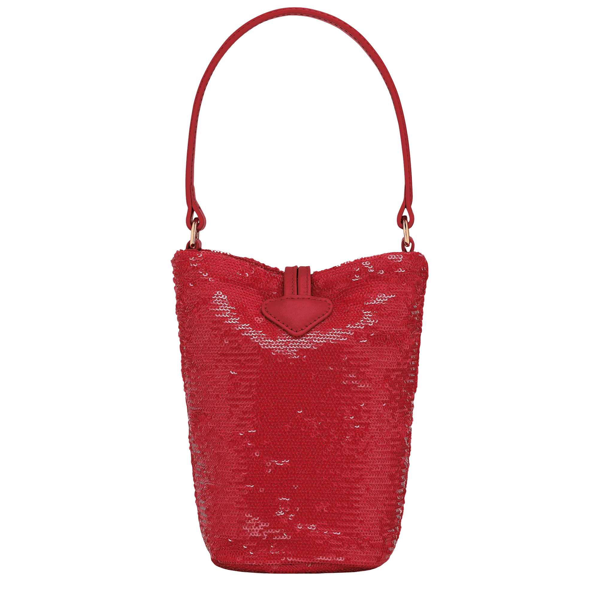 Long Champ Longchamp Le Roseau Handbag Red