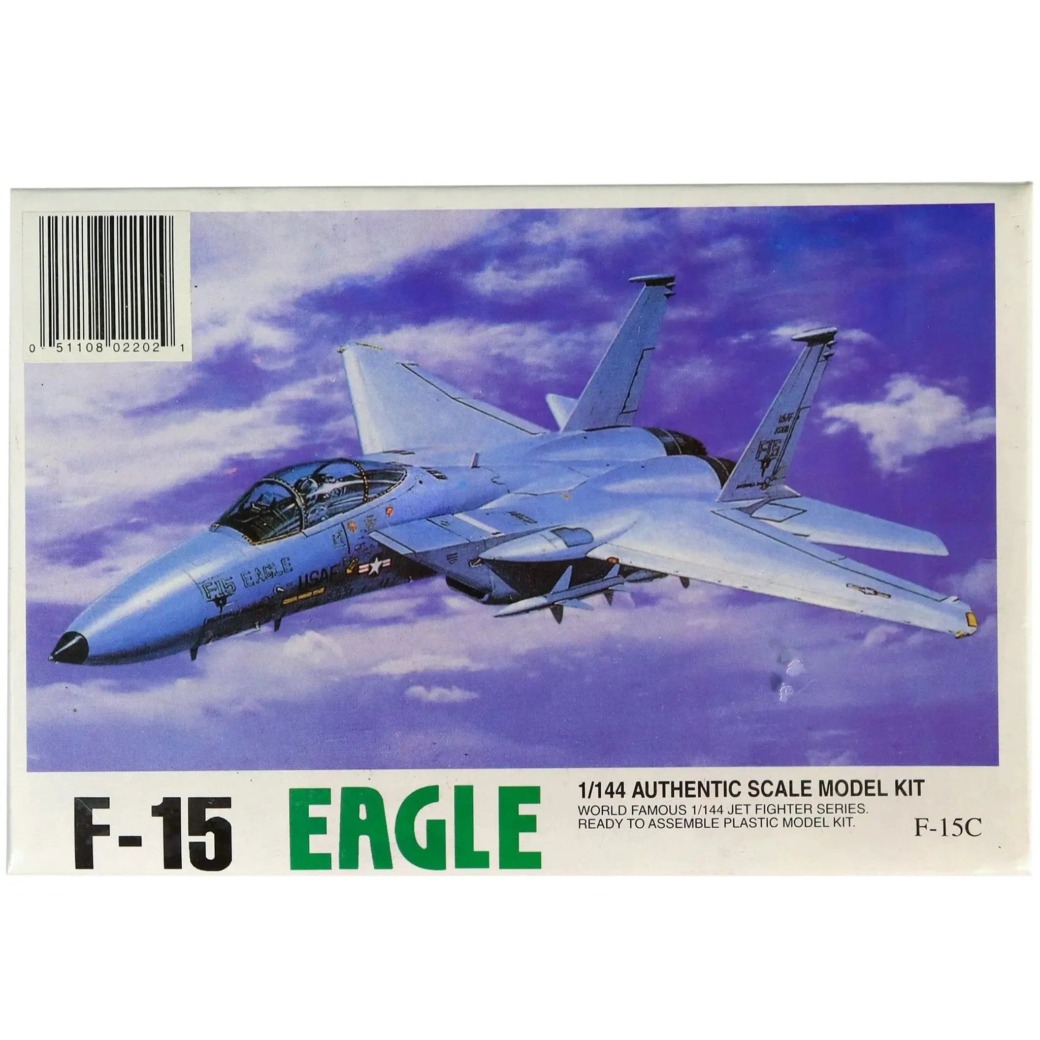 LEE The United States Air Force - F - 15 Eagle Military Plane Model Kit (1:144 Scale, Plastic) - LEE - Jet FIghter Series (2)
