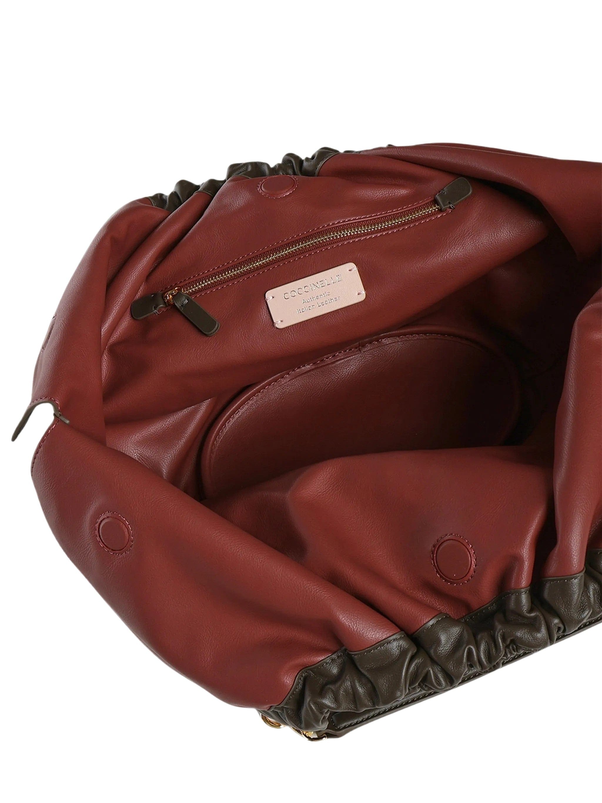 Smash Medium Gathered Leather Medium Handbag