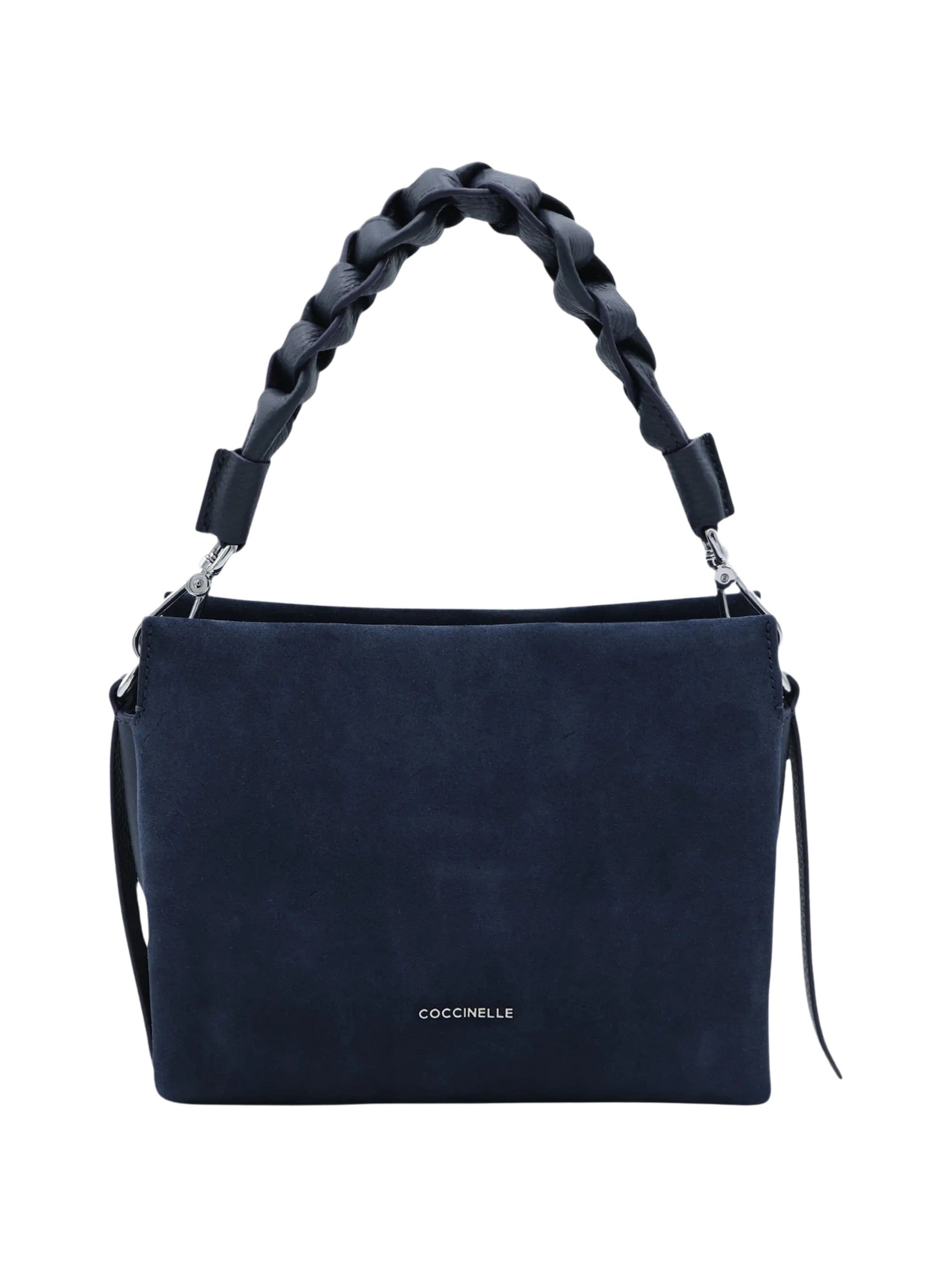 Blue Boheme Small Blue Suede Handbag