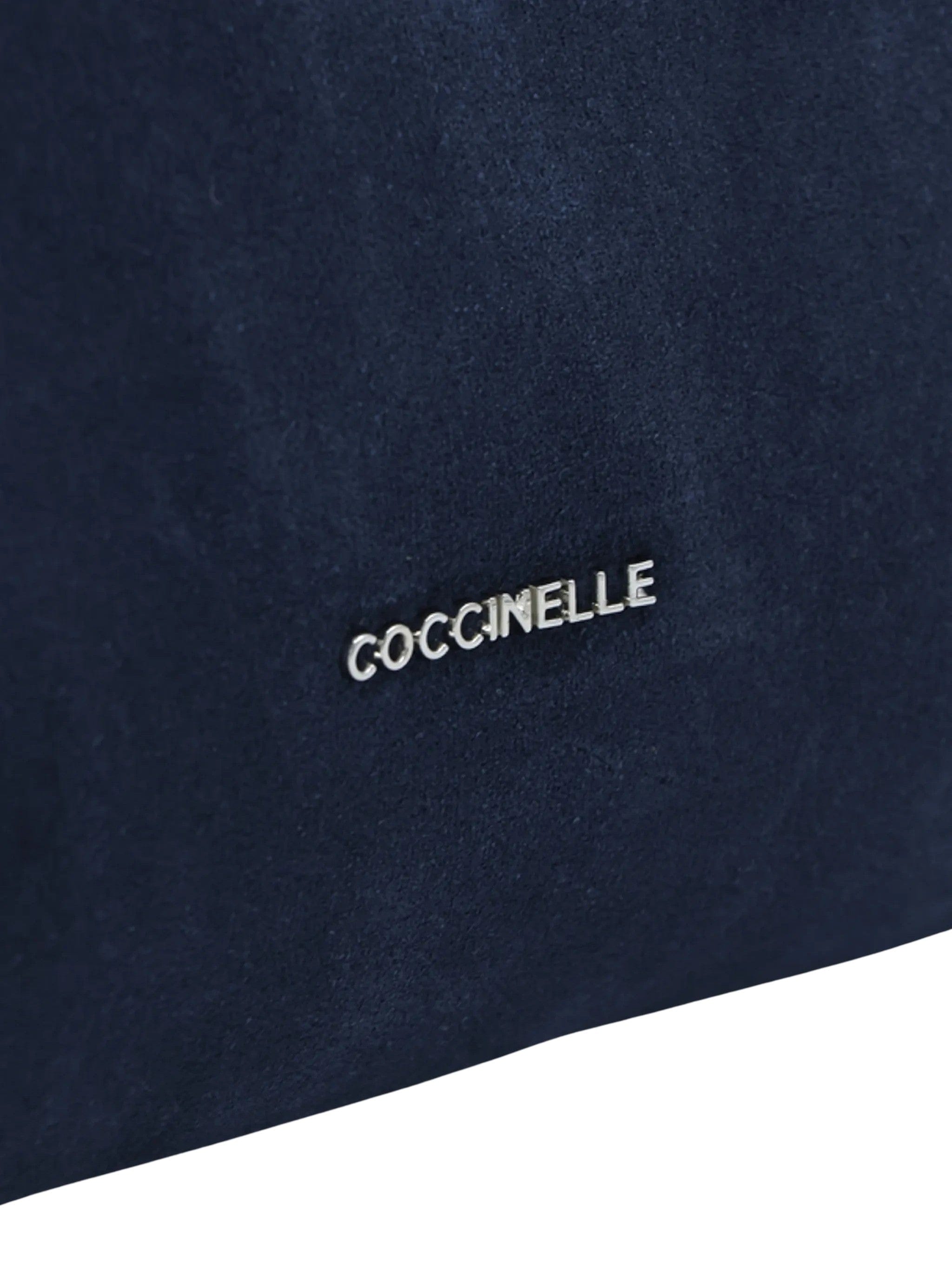 Blue Boheme Small Blue Suede Handbag