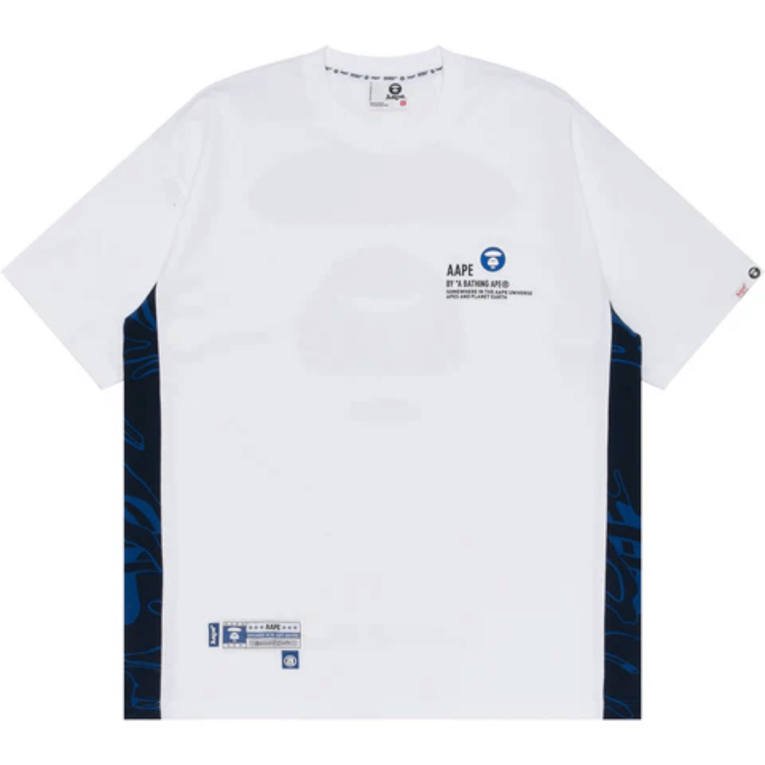 BAPE A BATHING APE MOONFACE LOGO T-Shirt