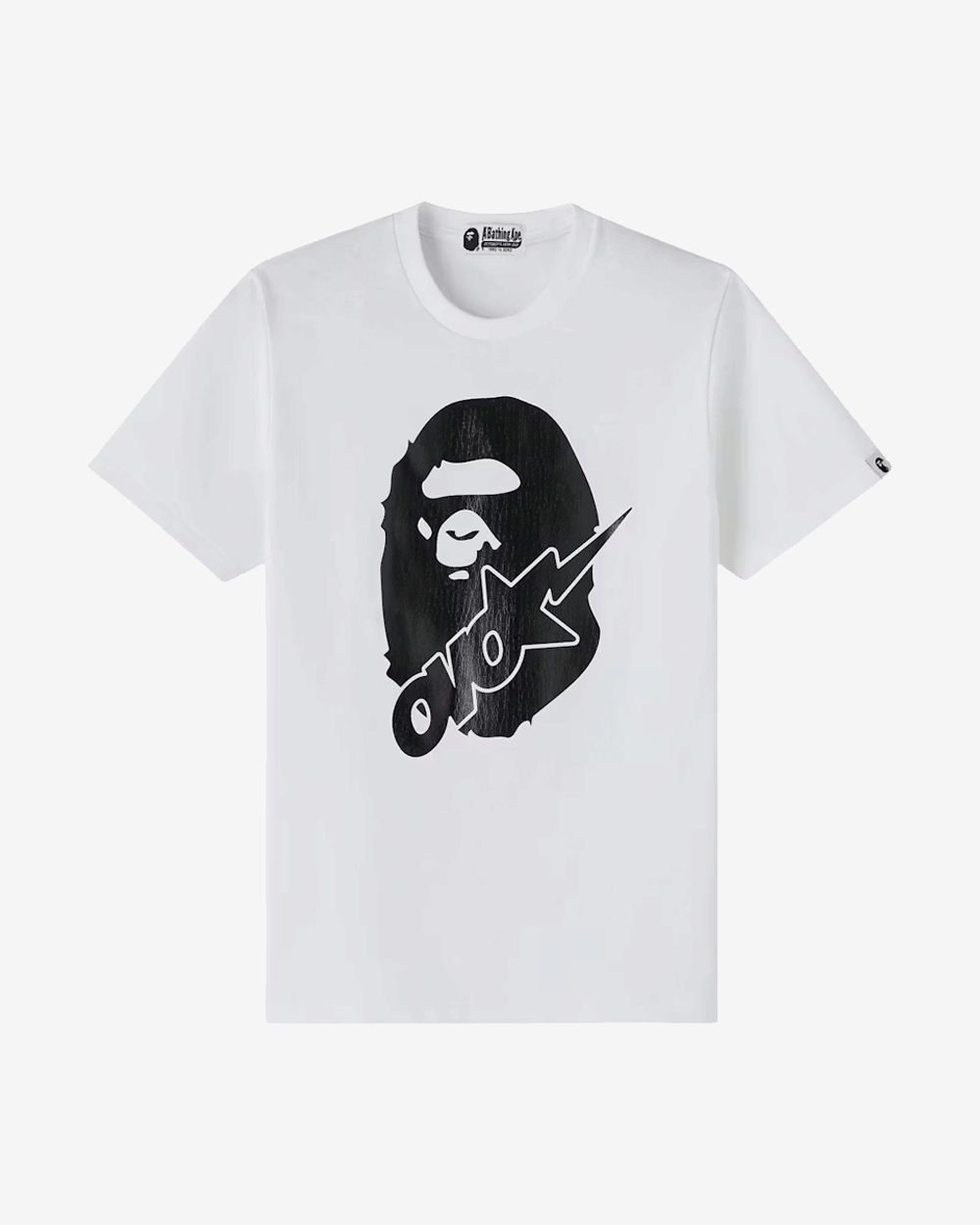 BAPE x OVO STA FW25 CROCODILE PRINT WHITE T-Shirt