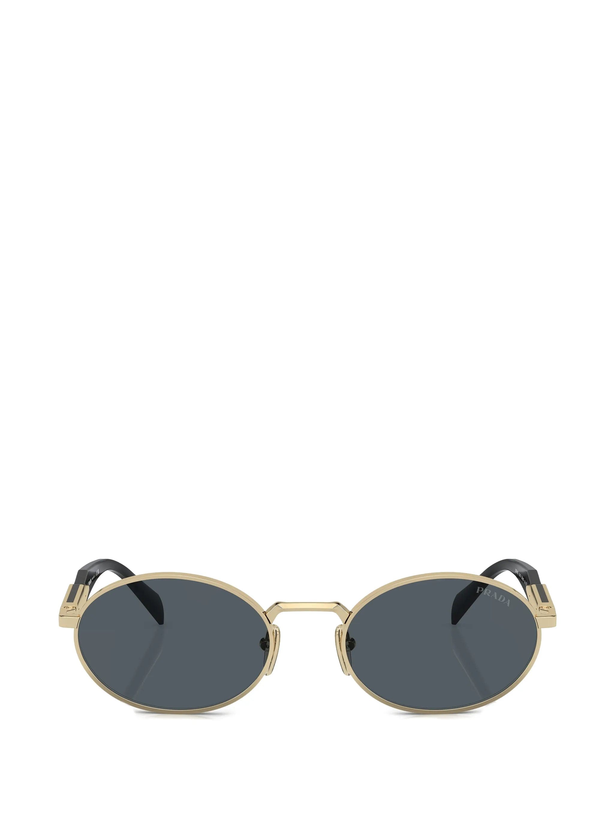 Prada Eyewear oval - frame tinted sunglasses