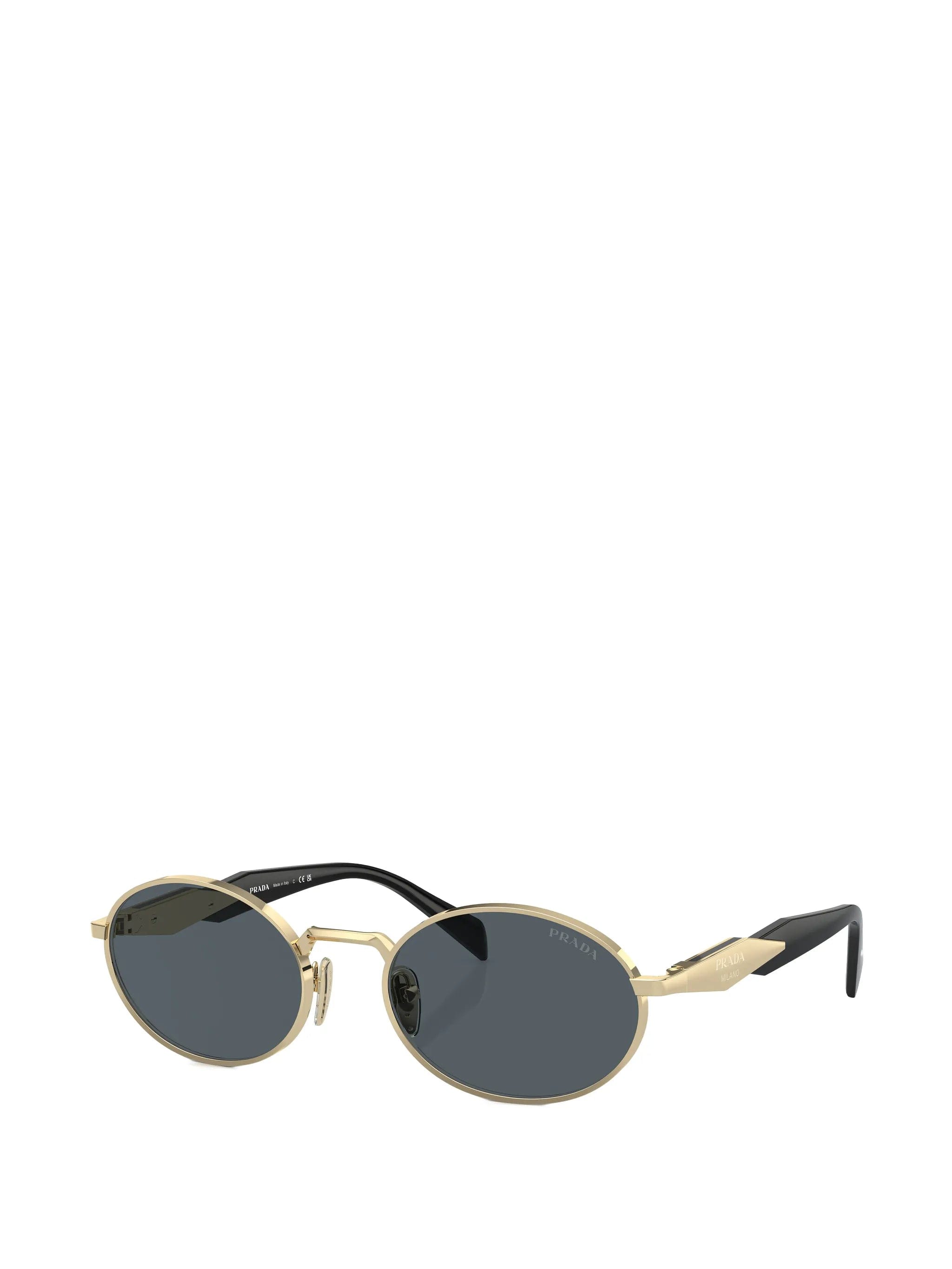 Prada Eyewear oval - frame tinted sunglasses