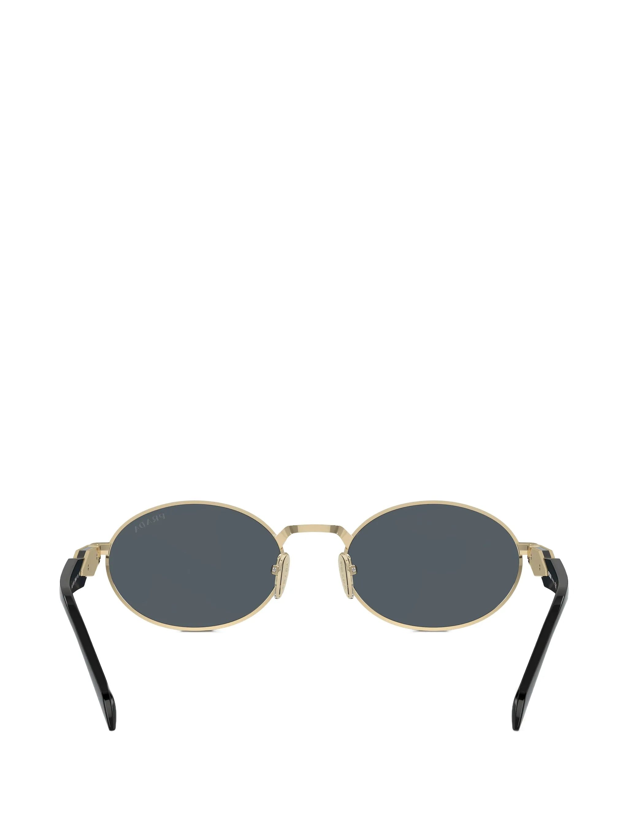 Prada Eyewear oval - frame tinted sunglasses
