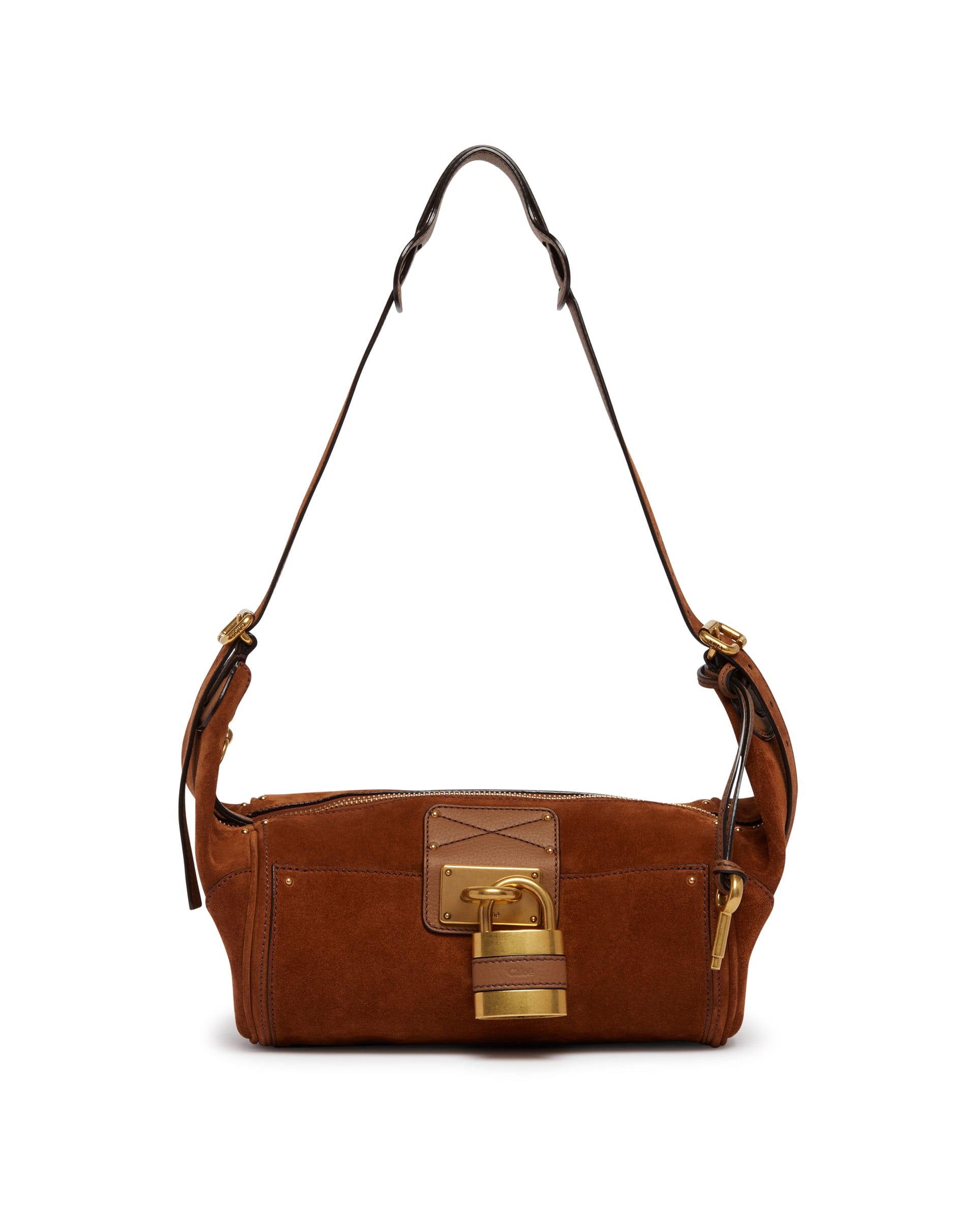 Chloe Borsa Paddington A Tracolla In Suede Marrone