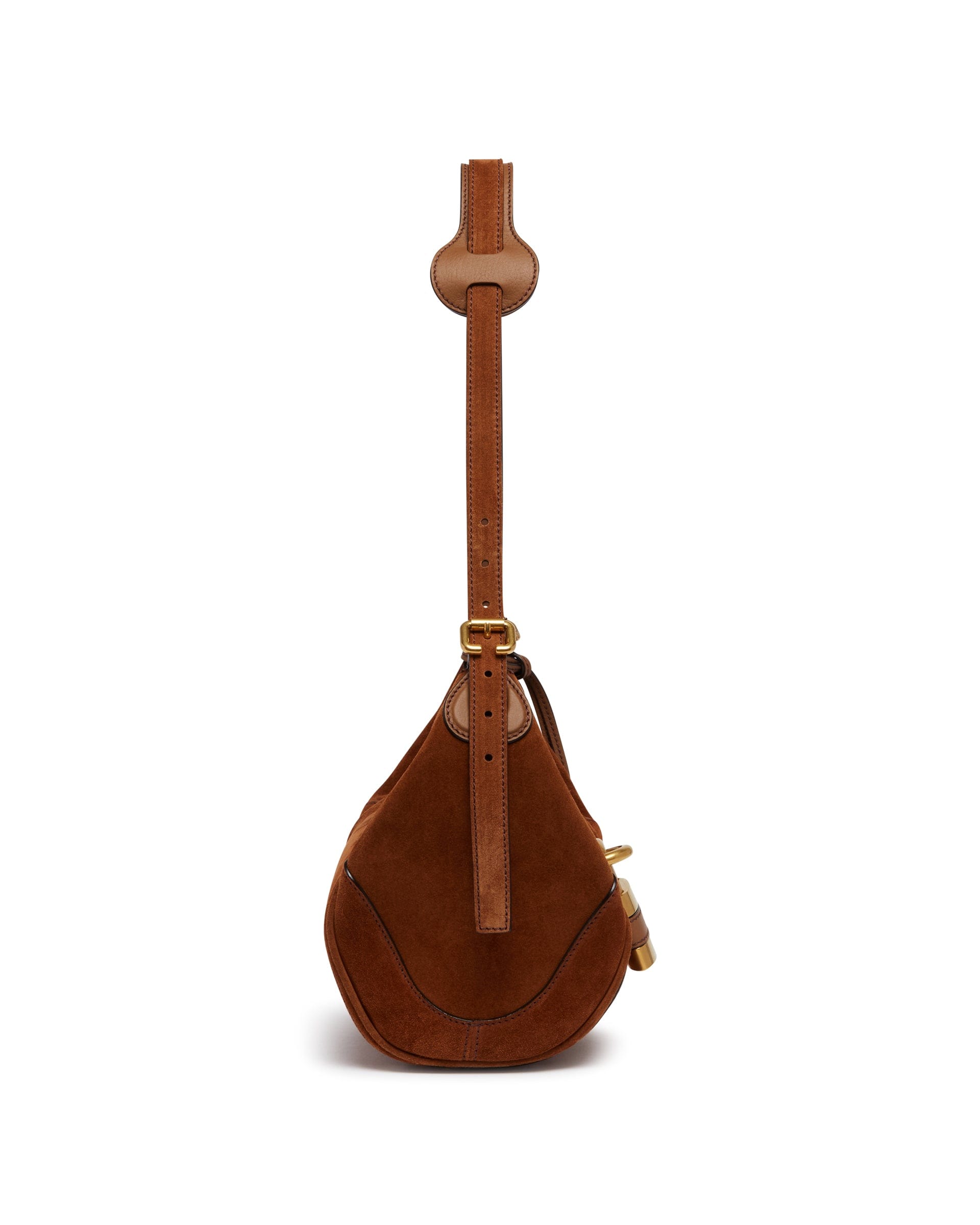 Chloe Borsa Paddington A Tracolla In Suede Marrone