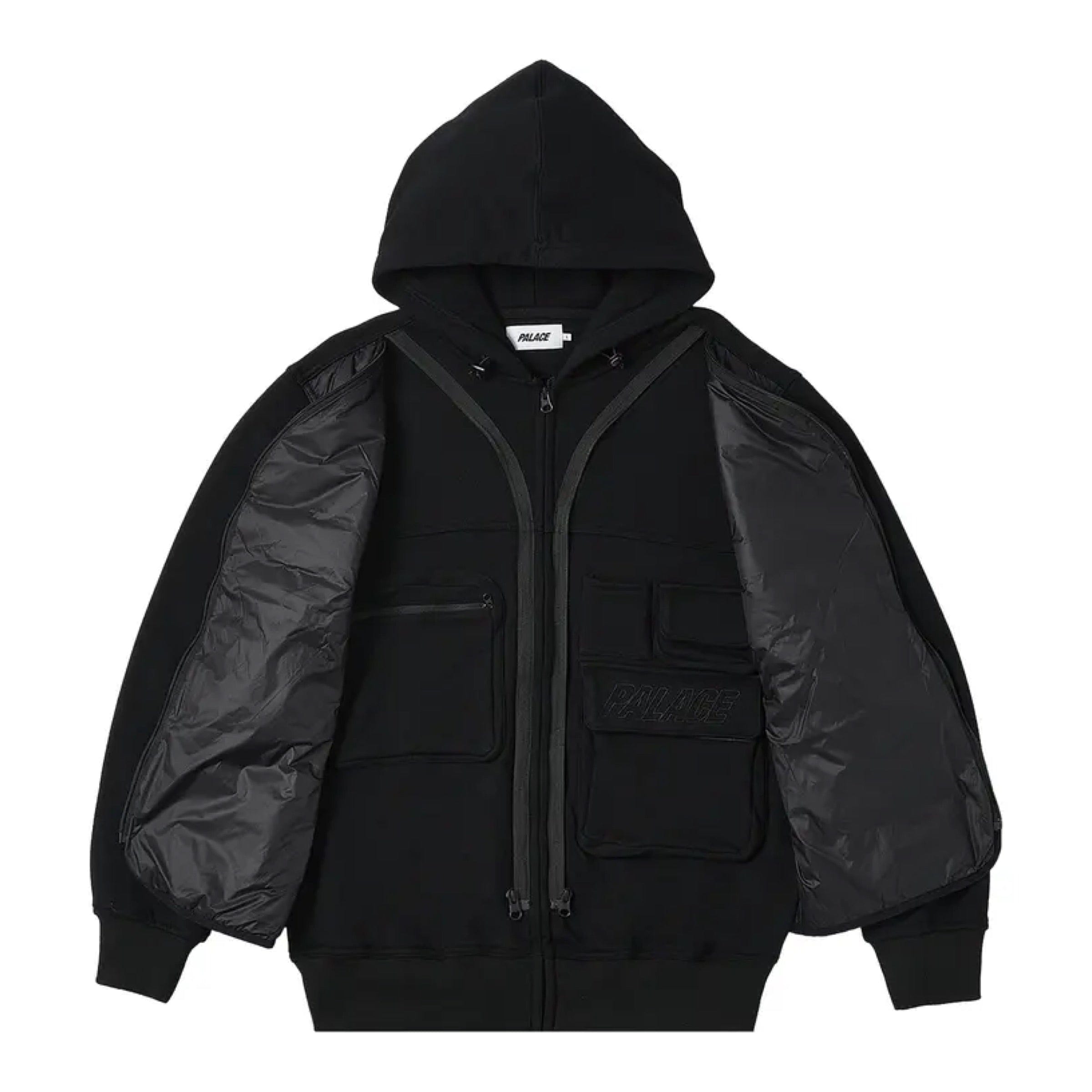 Palace Tactical Zip Hood - Black (SS23)