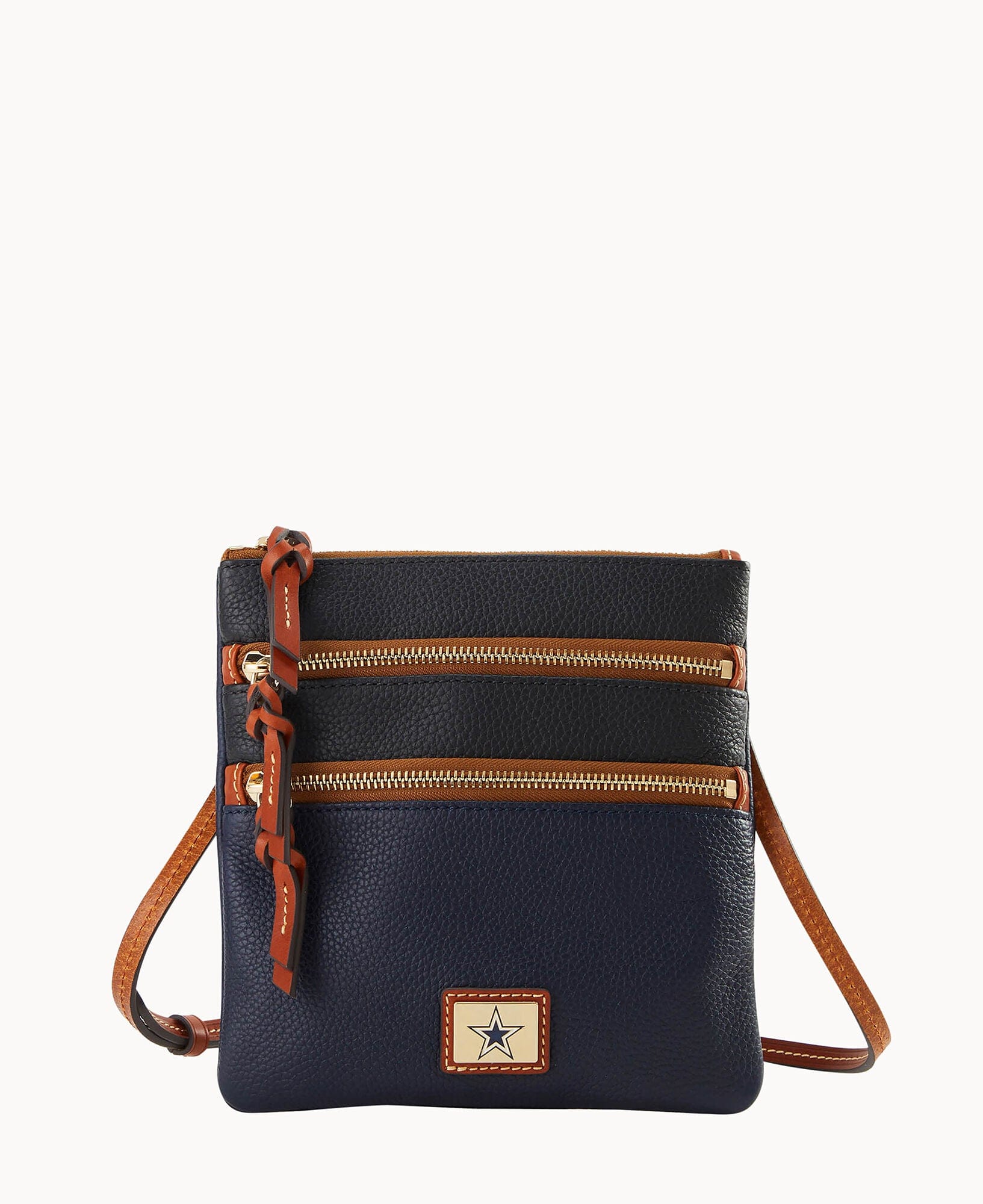 Dooney & Bourke NFL Cowboys Triple Zip Crossbody