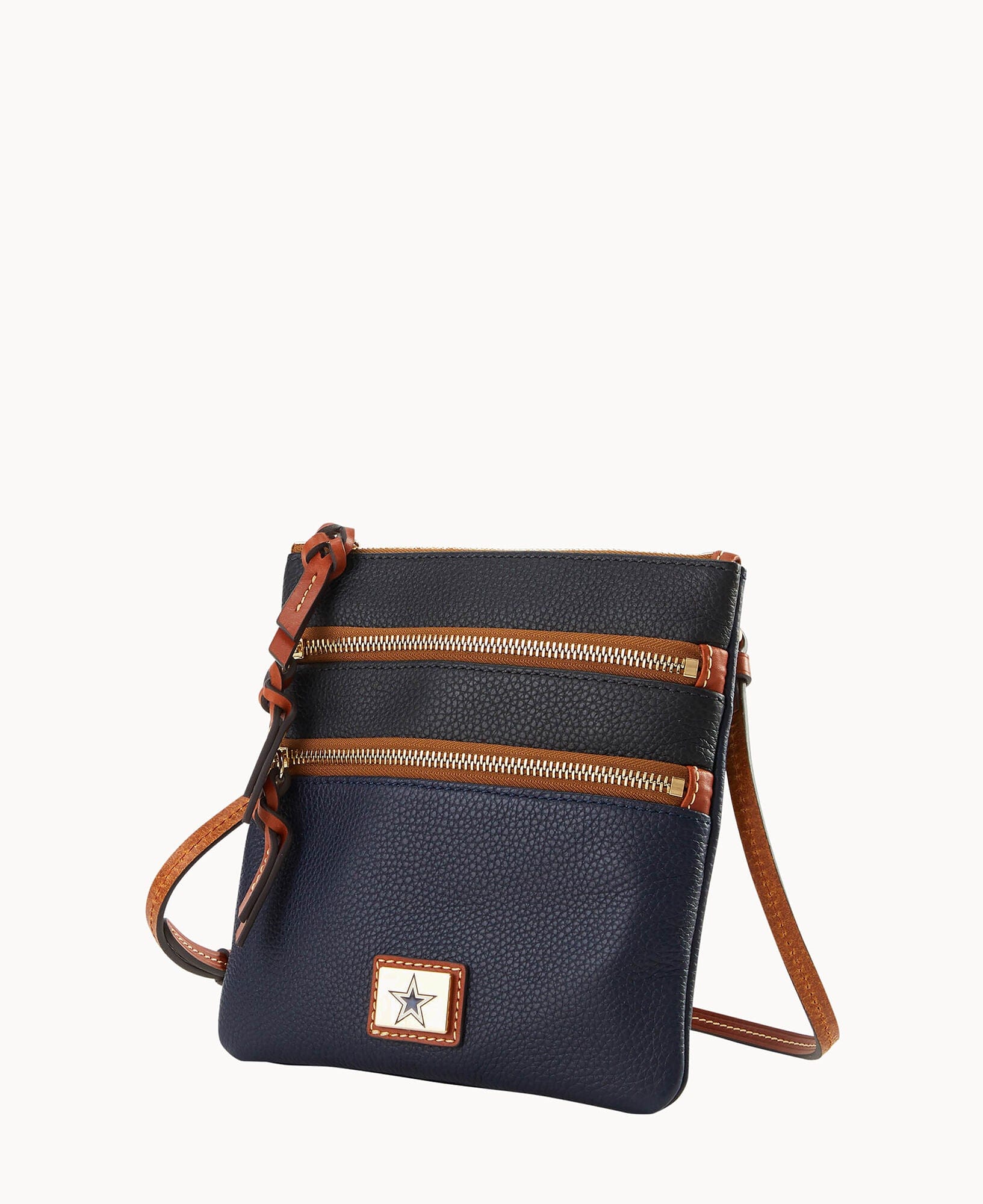 Dooney & Bourke NFL Cowboys Triple Zip Crossbody