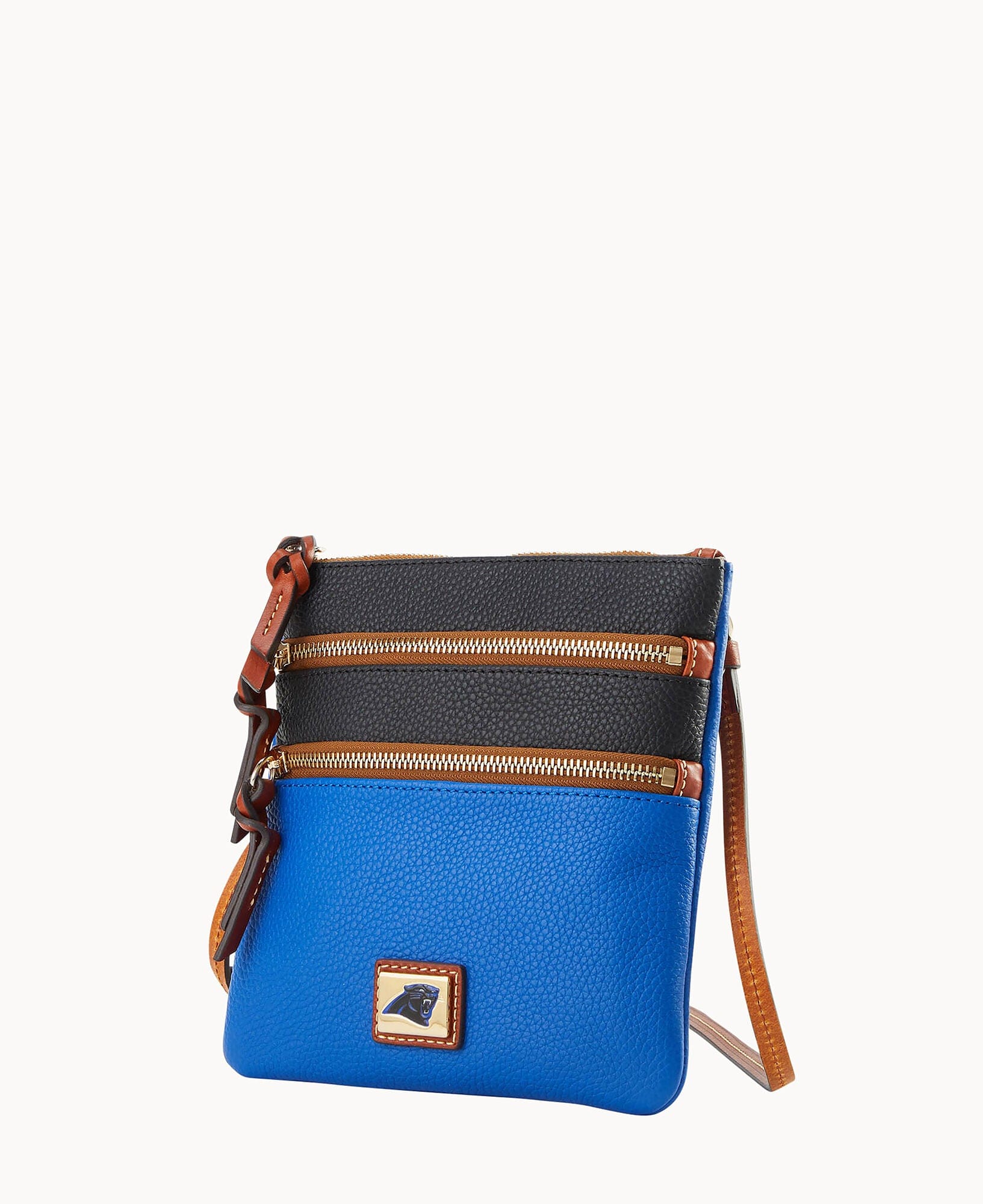 Dooney & Bourke NFL Panthers Triple Zip Crossbody