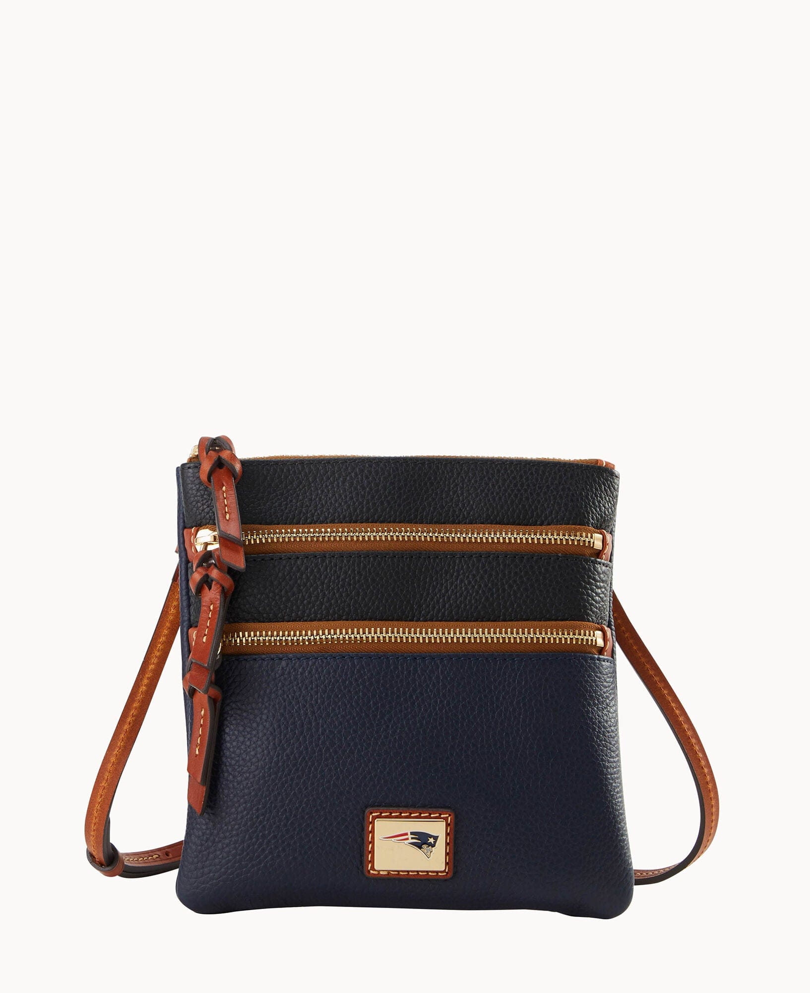 Dooney & Bourke NFL Patriots Triple Zip Crossbody