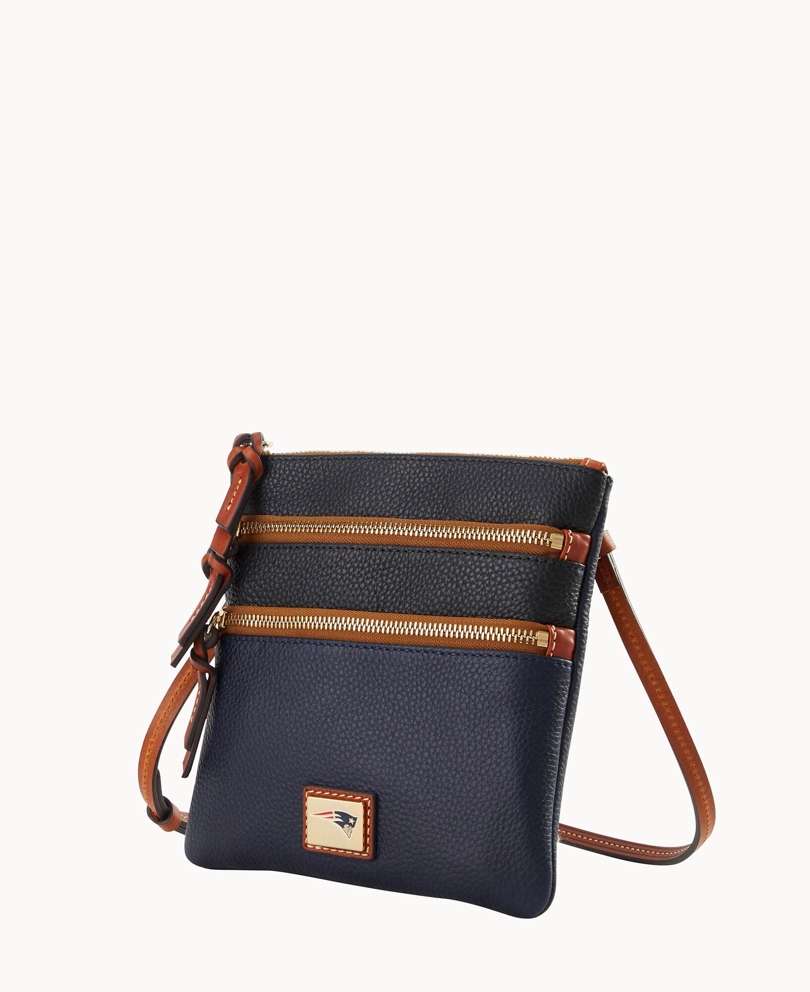 Dooney & Bourke NFL Patriots Triple Zip Crossbody