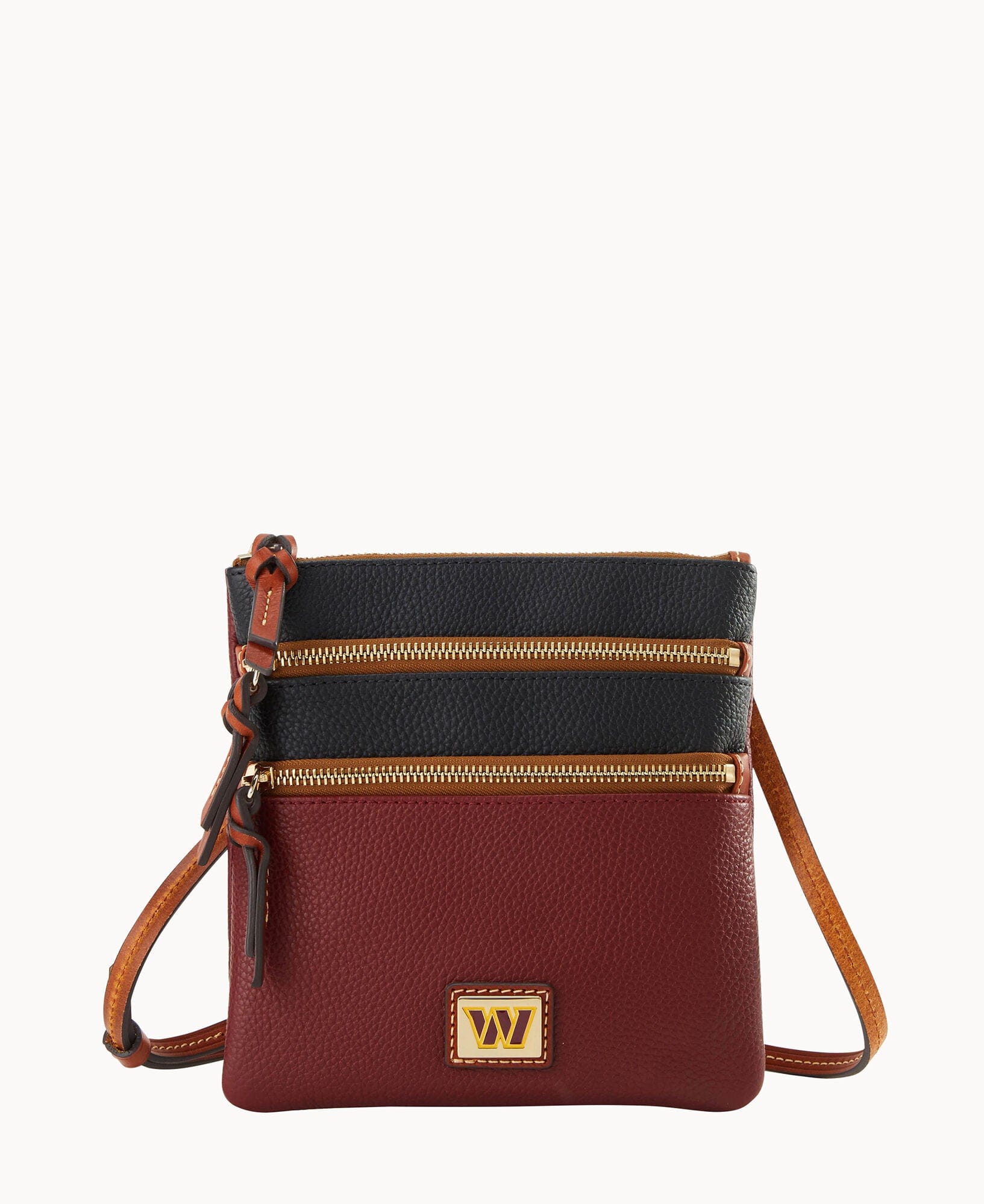 Dooney & Bourke NFL Commanders Triple Zip Crossbody