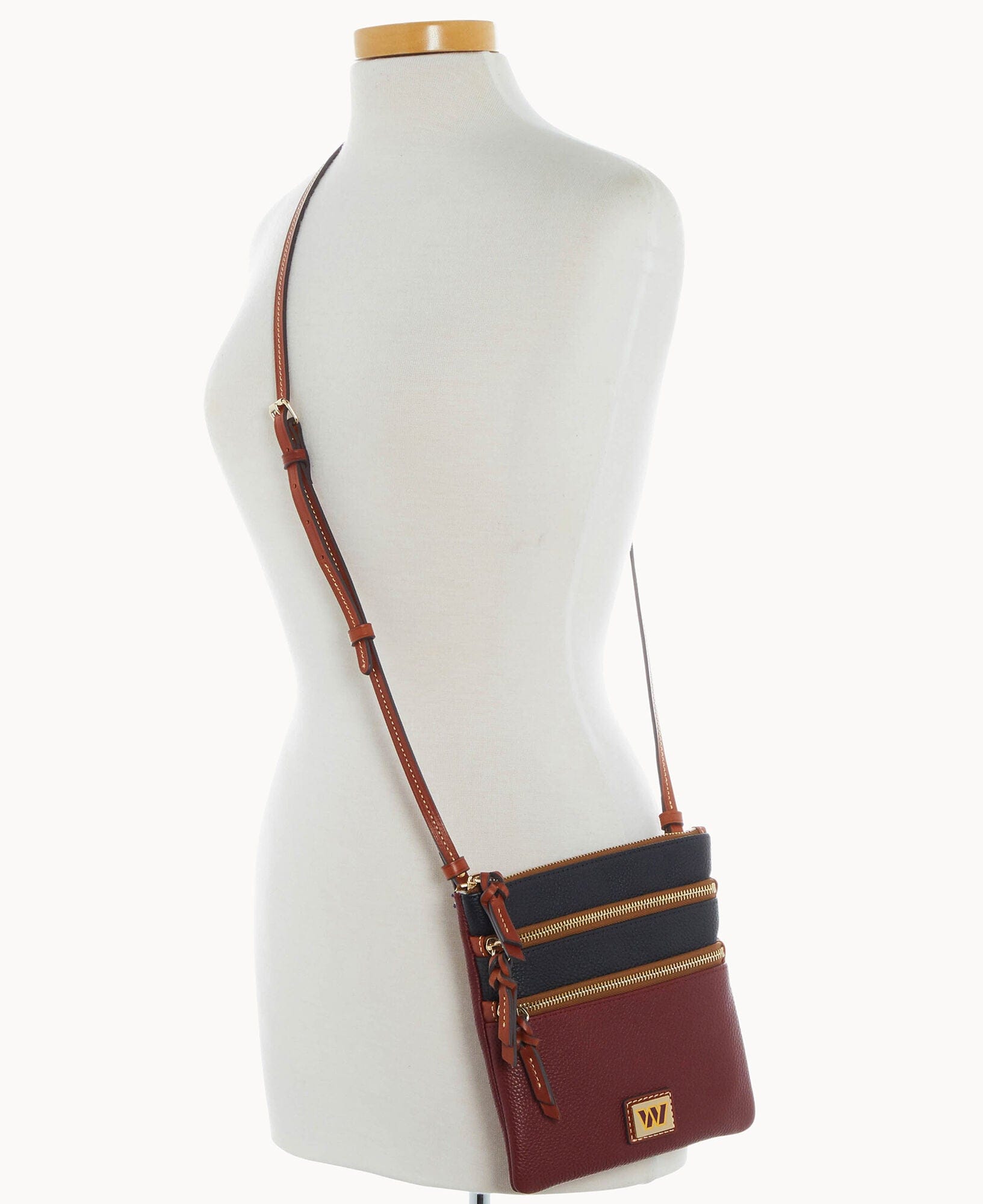 Dooney & Bourke NFL Commanders Triple Zip Crossbody