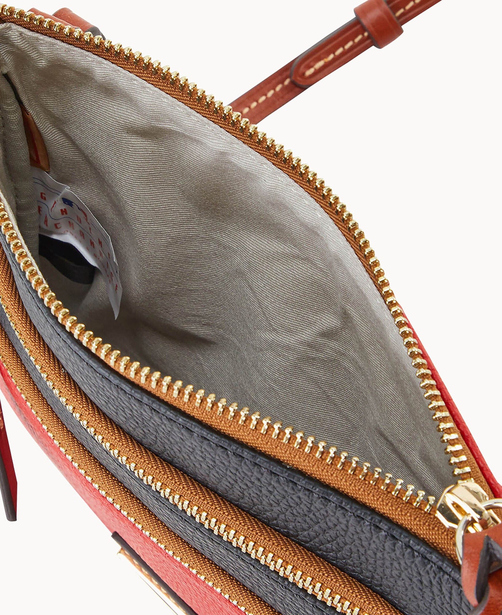 Dooney & Bourke NFL Chiefs Triple Zip Crossbody