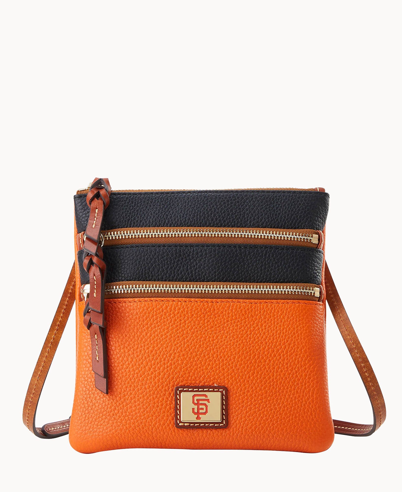 Dooney & Bourke MLB Giants Triple Zip Crossbody