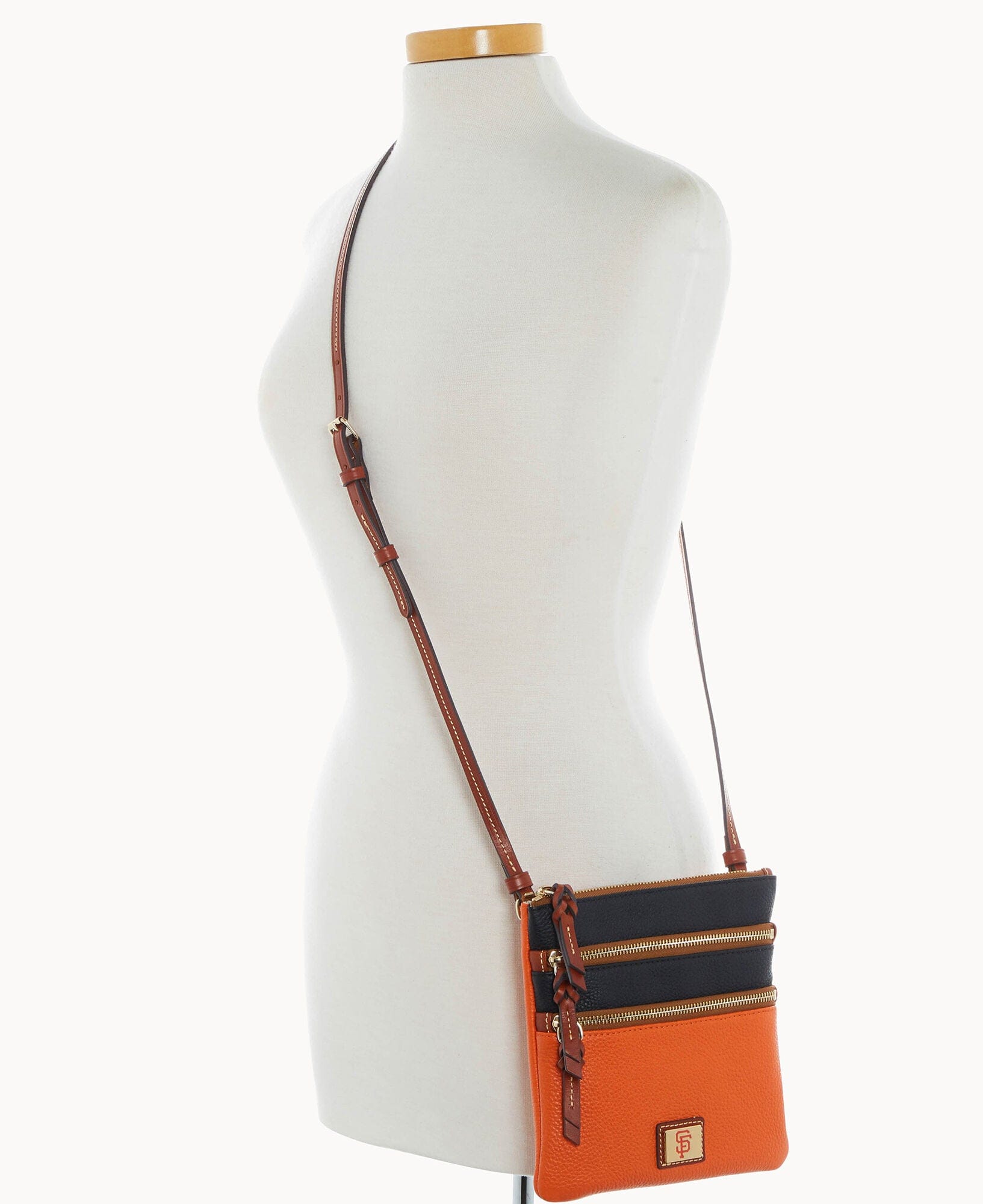Dooney & Bourke MLB Giants Triple Zip Crossbody