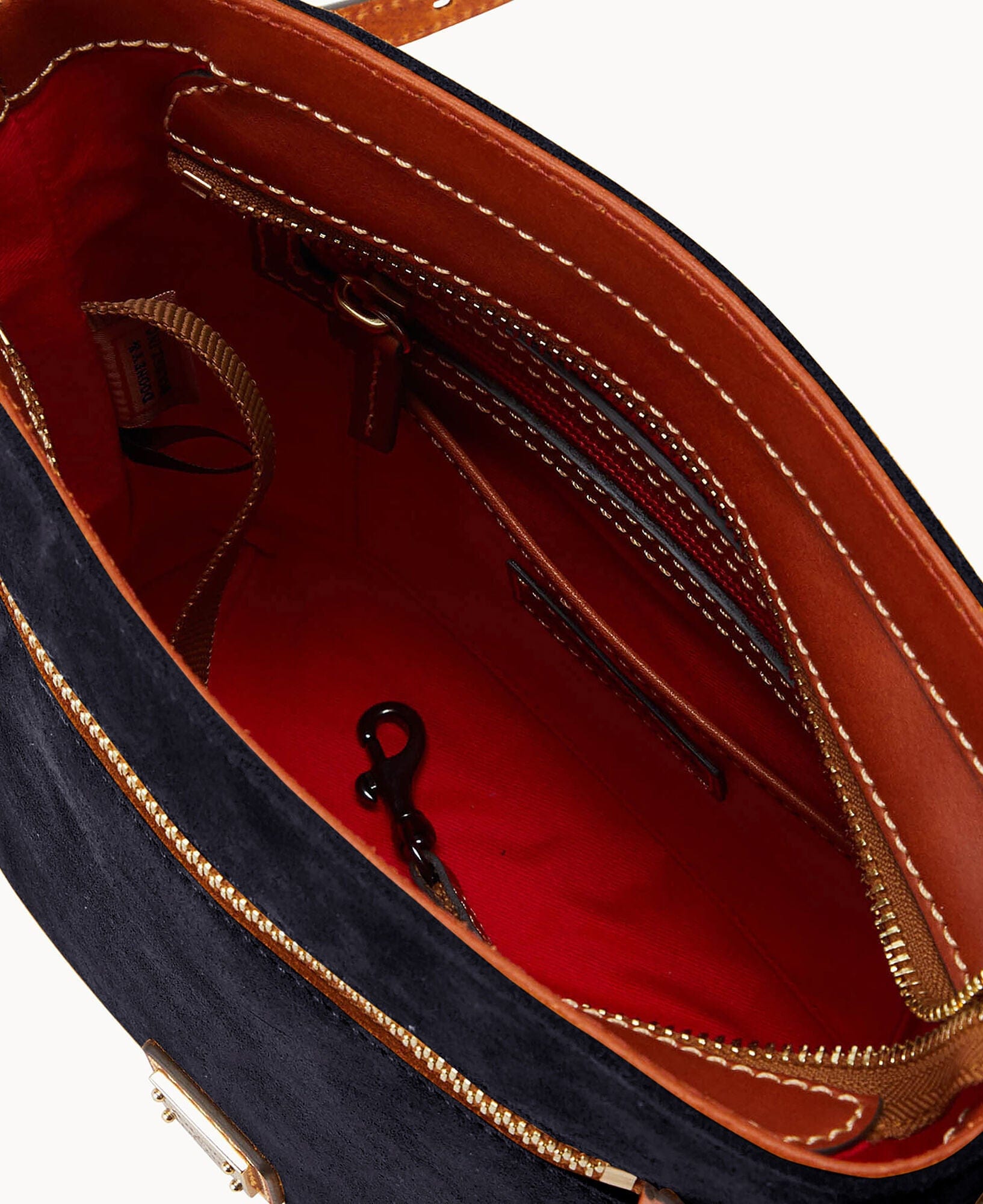 Dooney & Bourke Suede Zip Crossbody