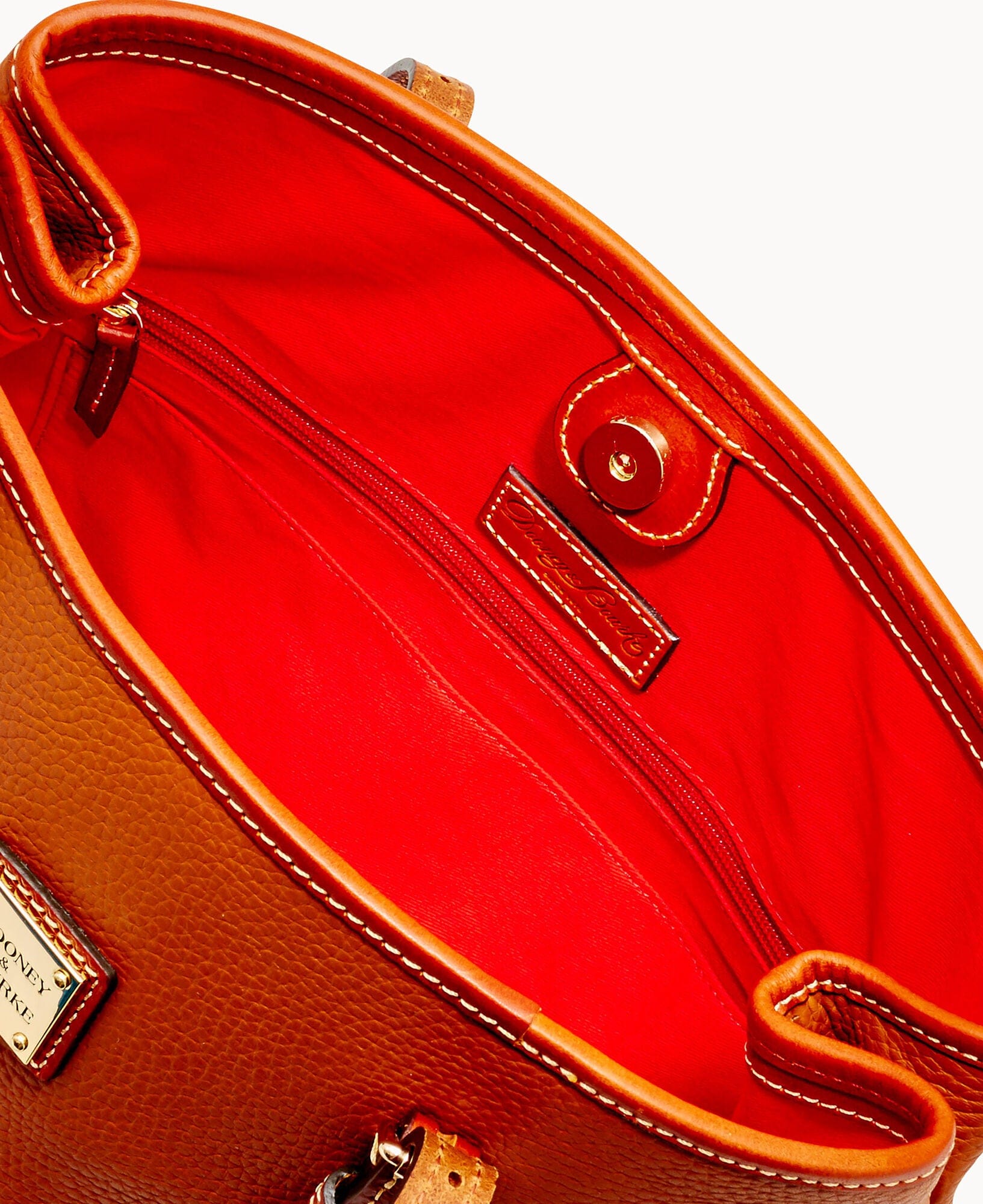 Dooney & Bourke Pebble Grain Side Snap Tote