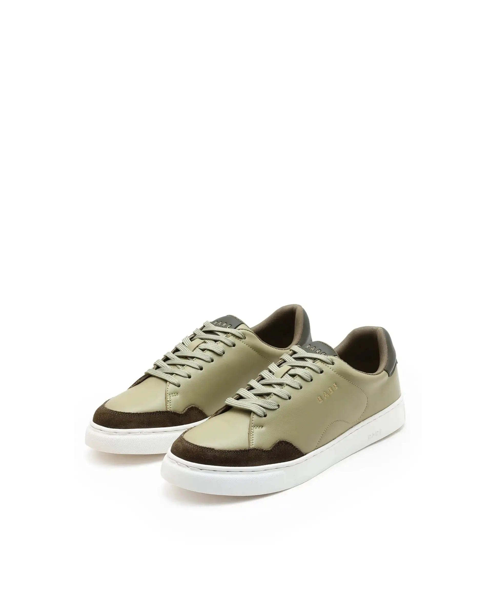 RAREZ Rare Rabbit Men's Mawi Sage Micro Fiber Causal Sneaker