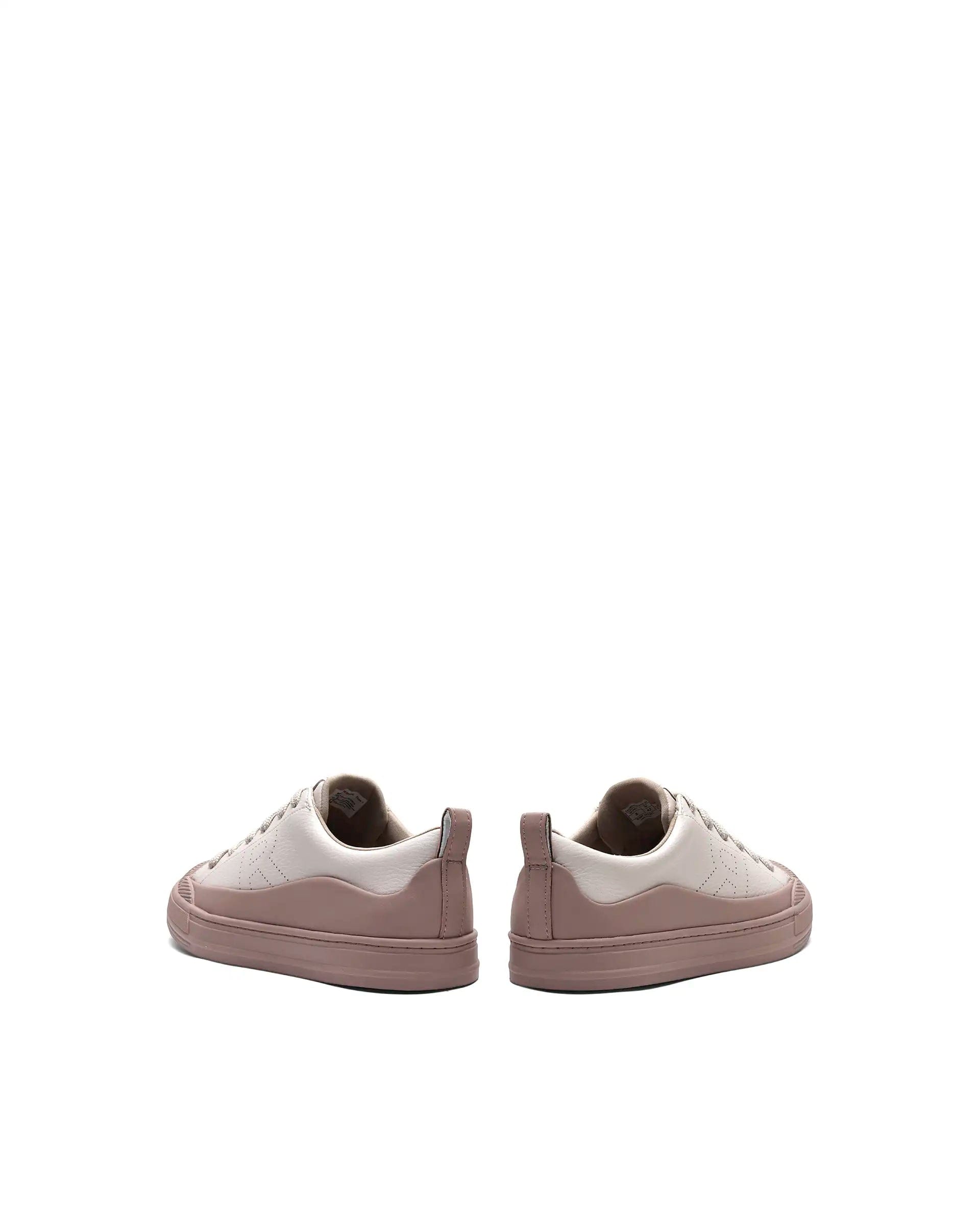 RAREZ Rare Rabbit Men's Sauron Wave 24 Light Beige Micro Leather Sneaker