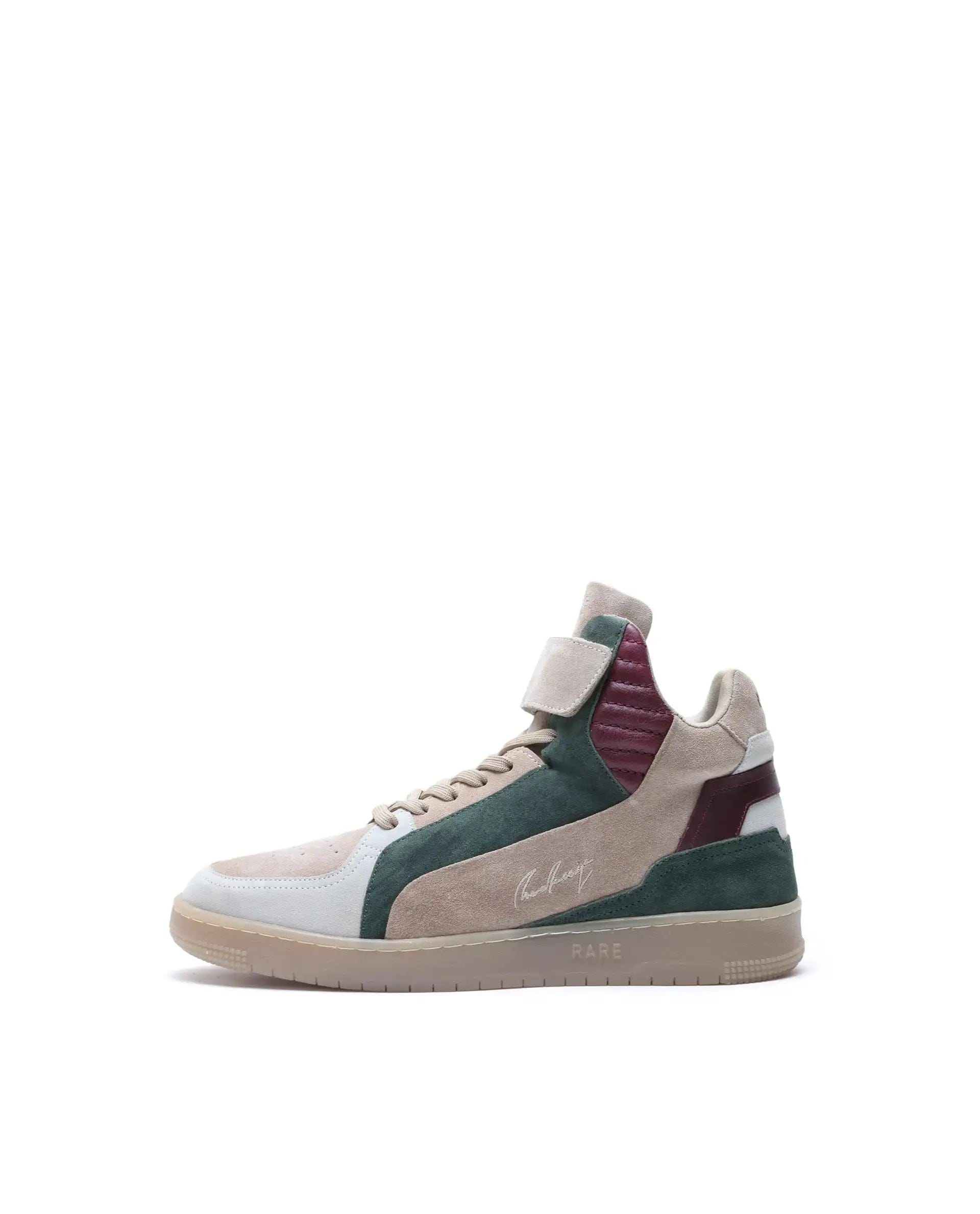 RAREZ Rare Rabbit Men's Bacu Beige Lace - Up Suede Leather Closure Sneakers