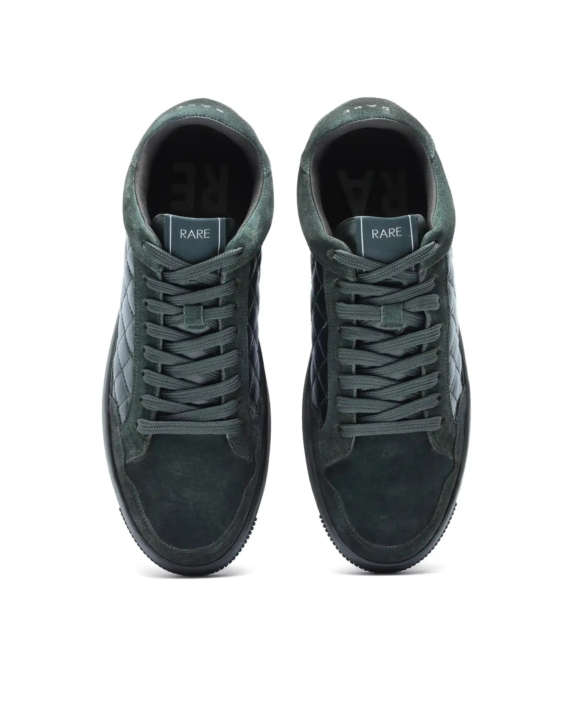 RAREZ Rare Rabbit Men's Omega Olive Suede Lace - Up Closure Sneaker