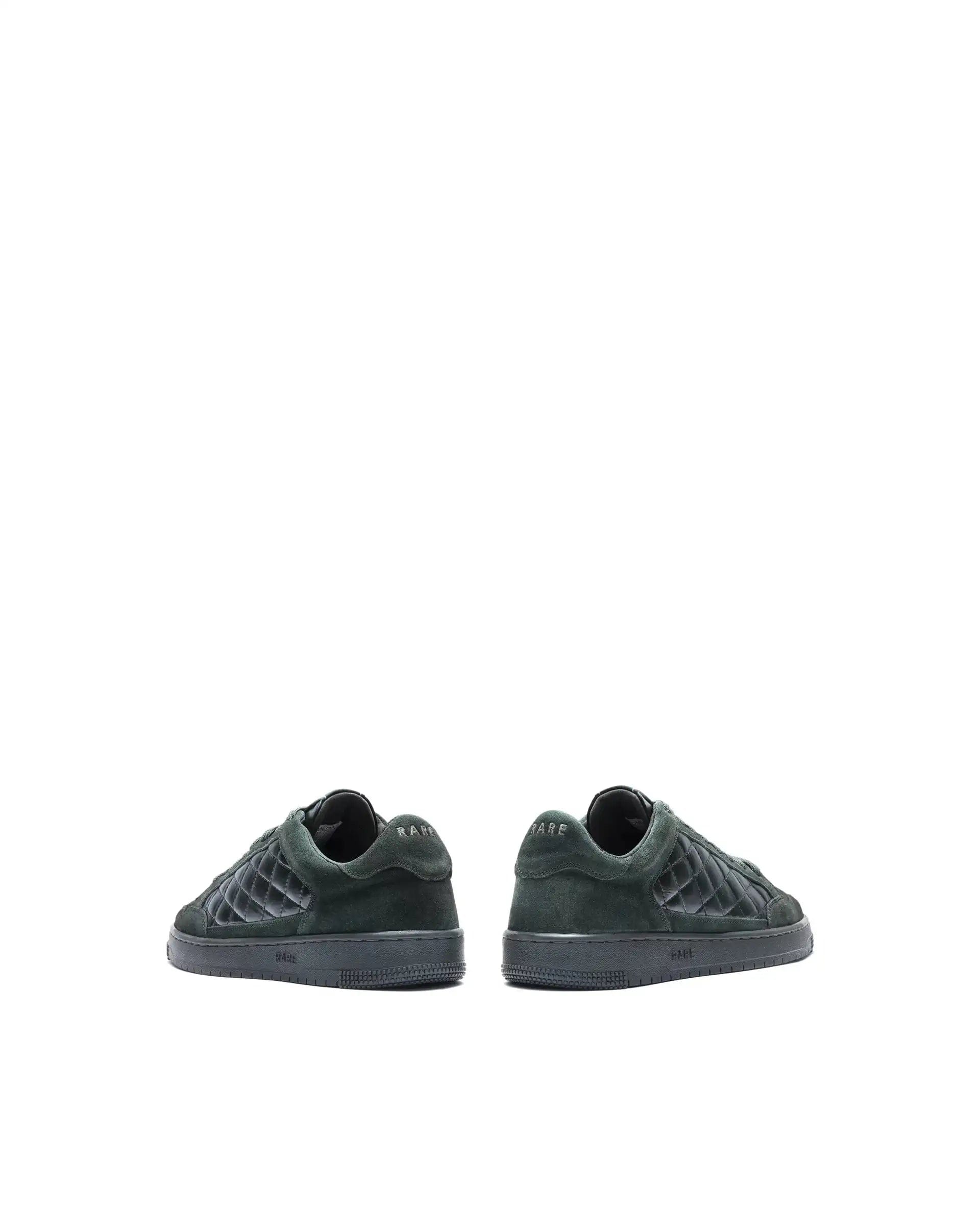 RAREZ Rare Rabbit Men's Omega Olive Suede Lace - Up Closure Sneaker