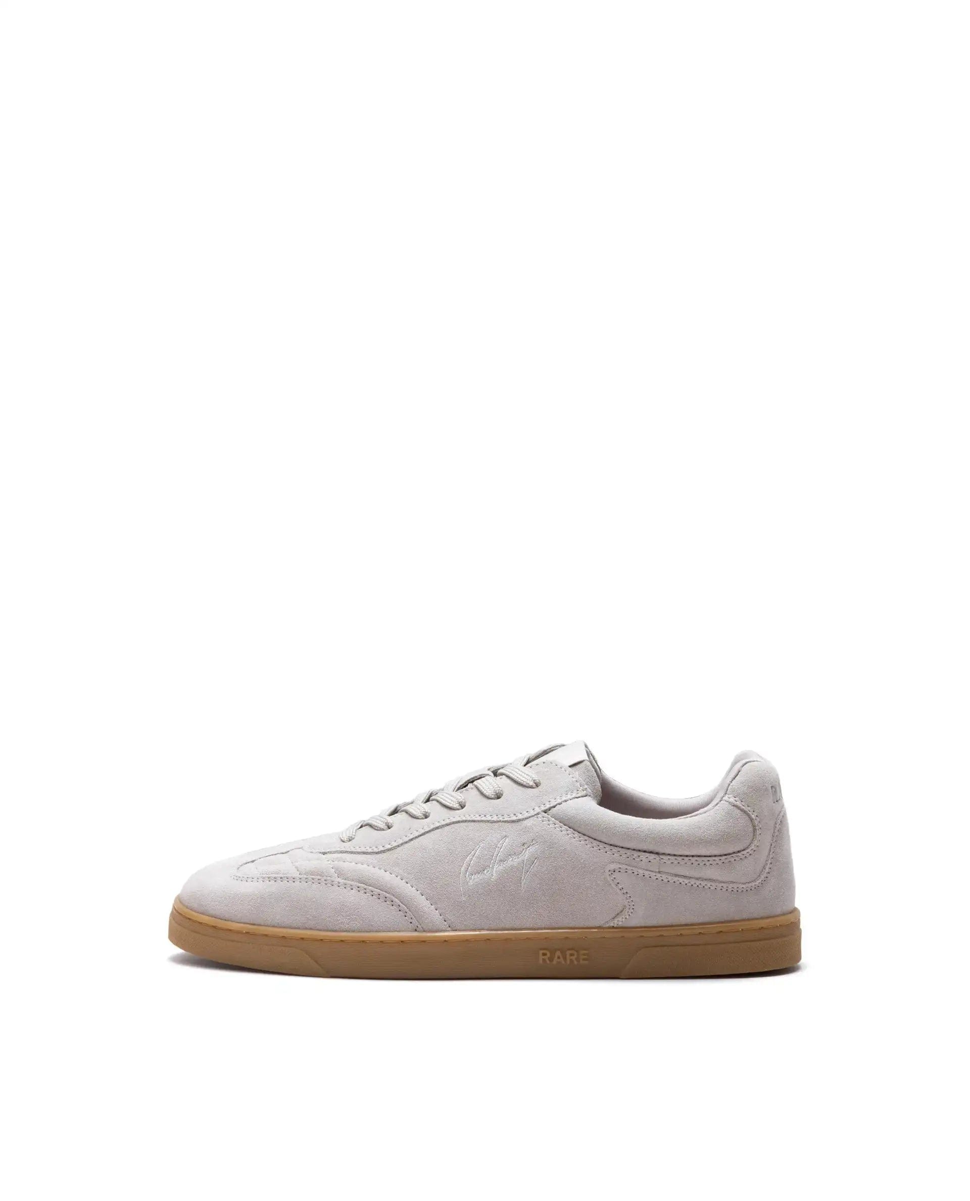 RAREZ Rare Rabbit Men's Burnie Grey Lace - Up Closure Suede Sneaker