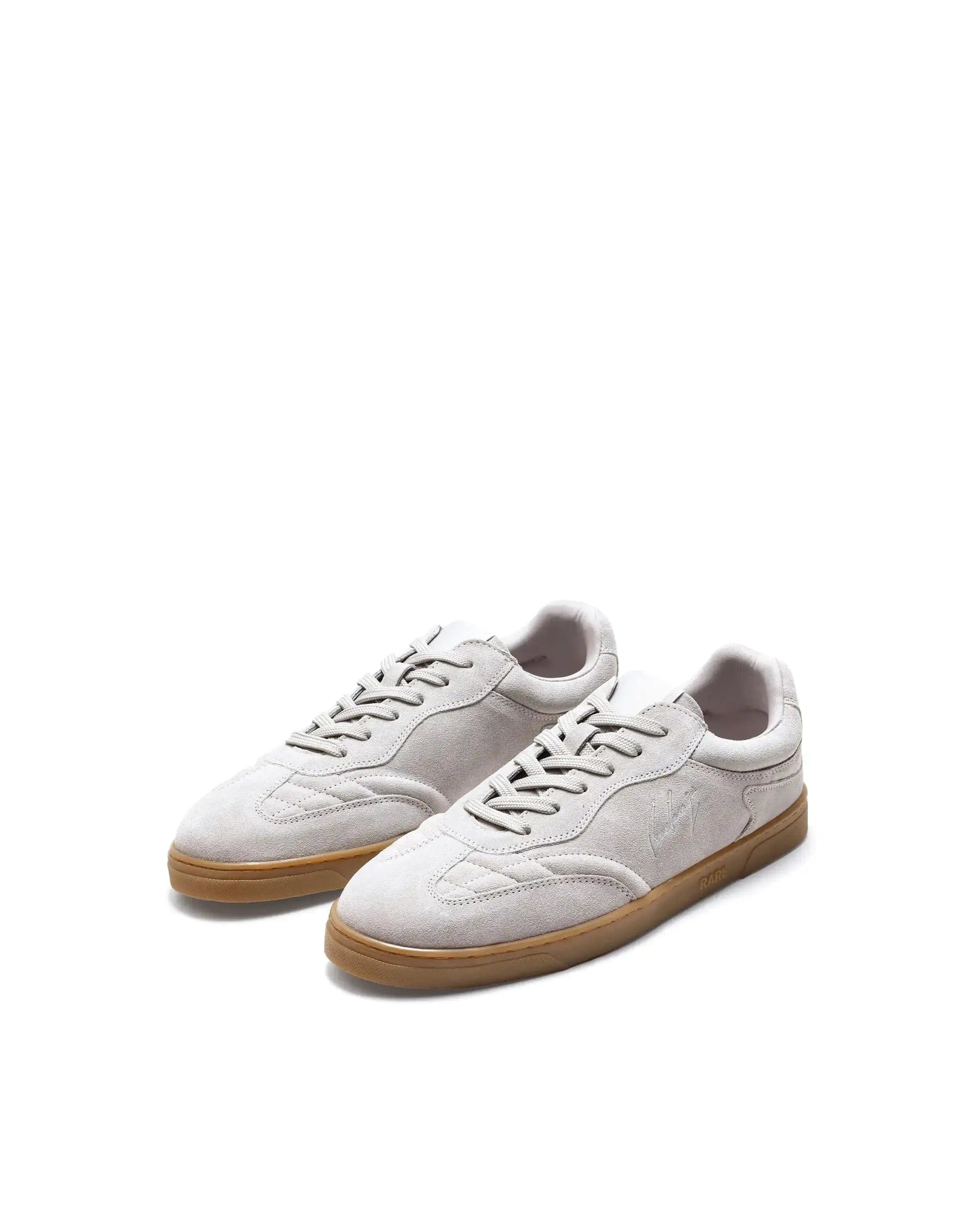 RAREZ Rare Rabbit Men's Burnie Grey Lace - Up Closure Suede Sneaker
