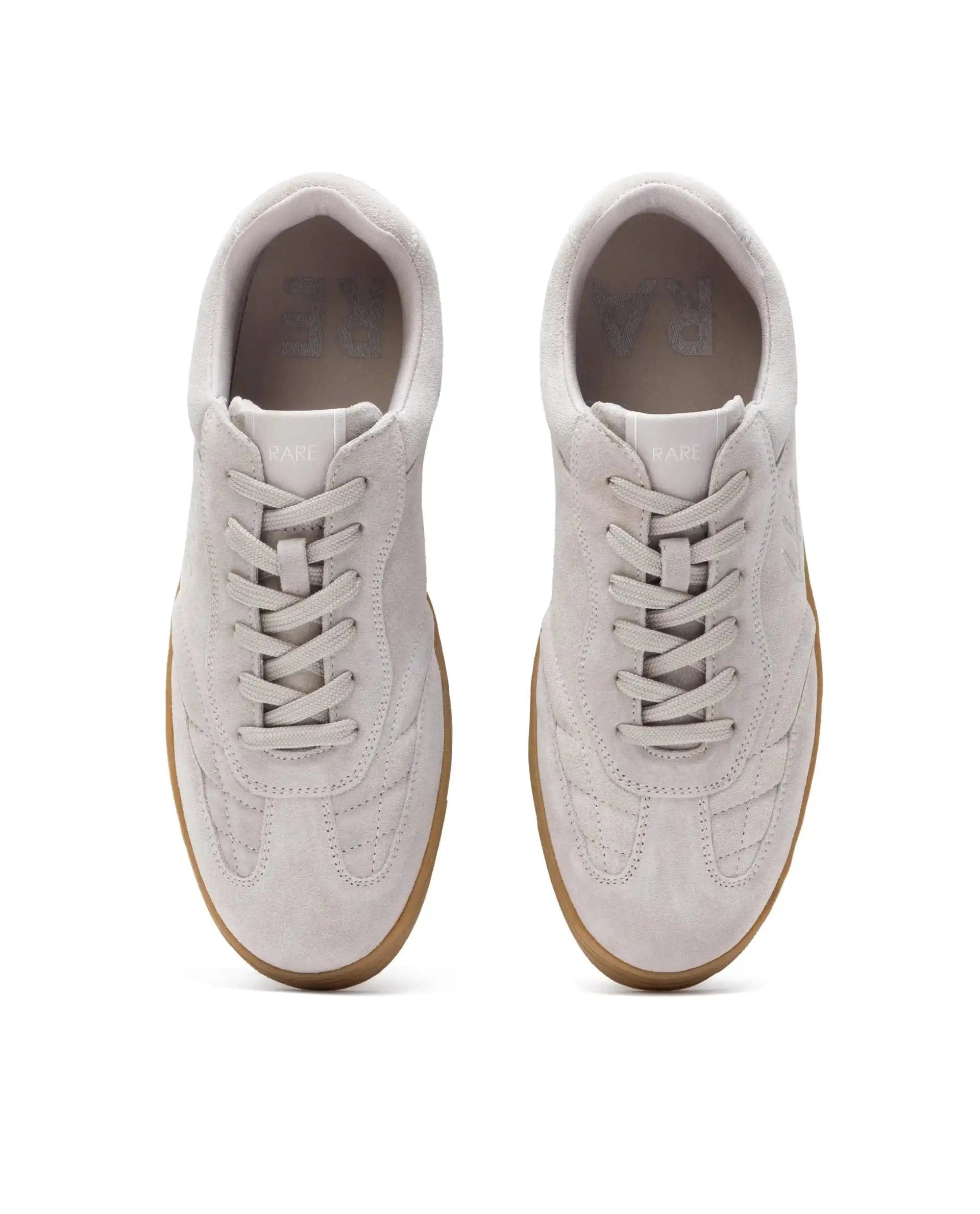 RAREZ Rare Rabbit Men's Burnie Grey Lace - Up Closure Suede Sneaker