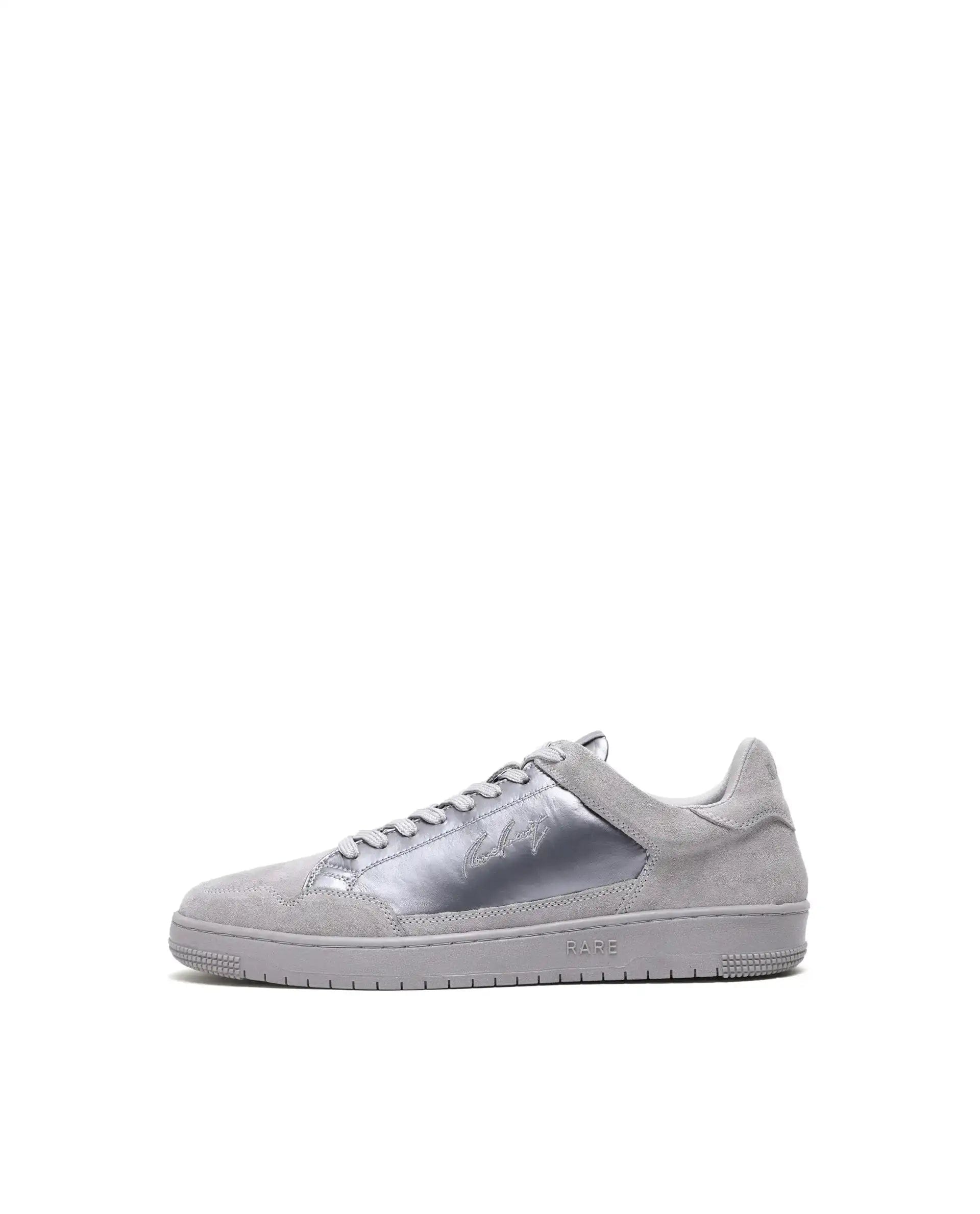 RAREZ Rare Rabbit Men's Amigo Grey Parachute Lace - Up Closure Sneaker