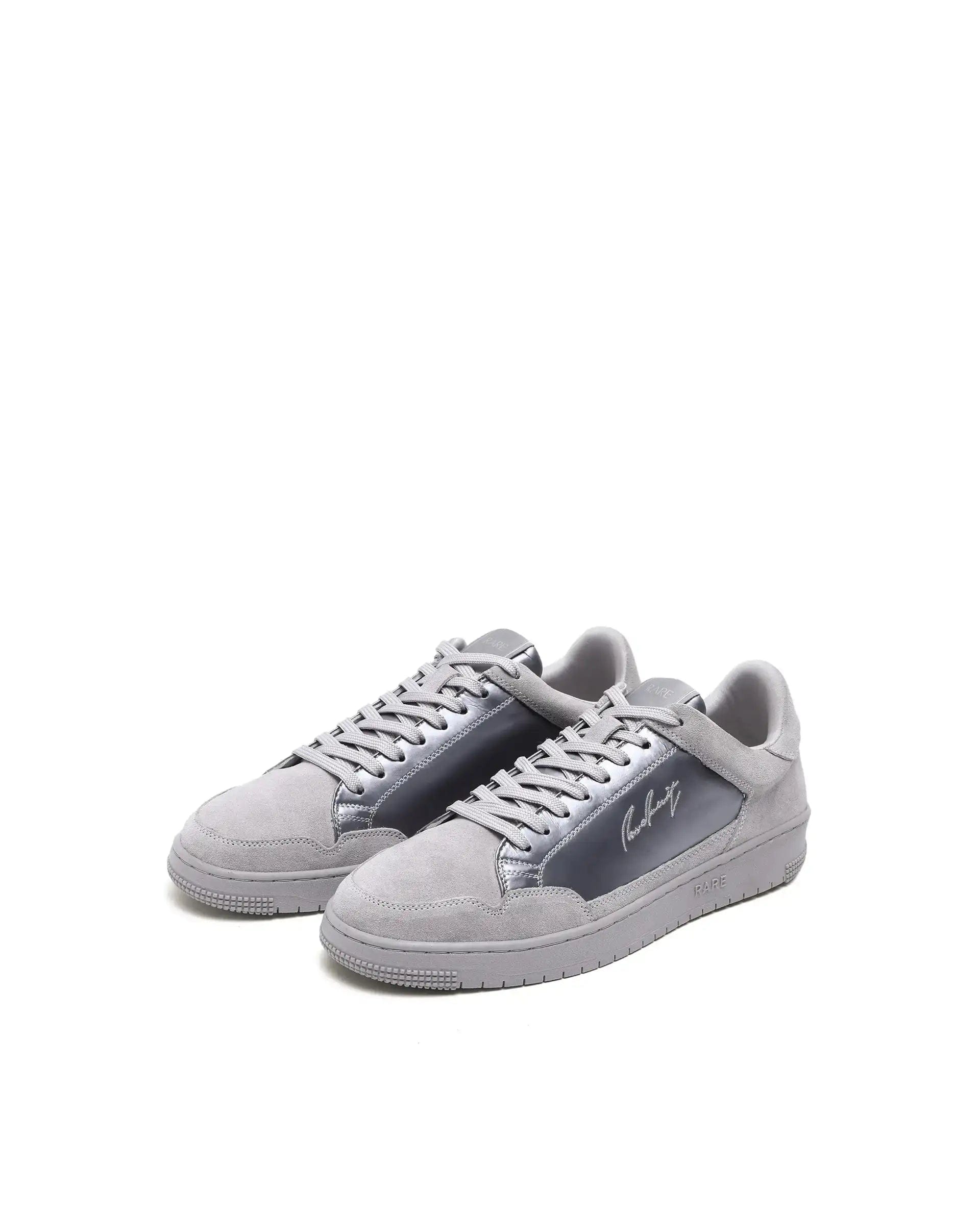 RAREZ Rare Rabbit Men's Amigo Grey Parachute Lace - Up Closure Sneaker