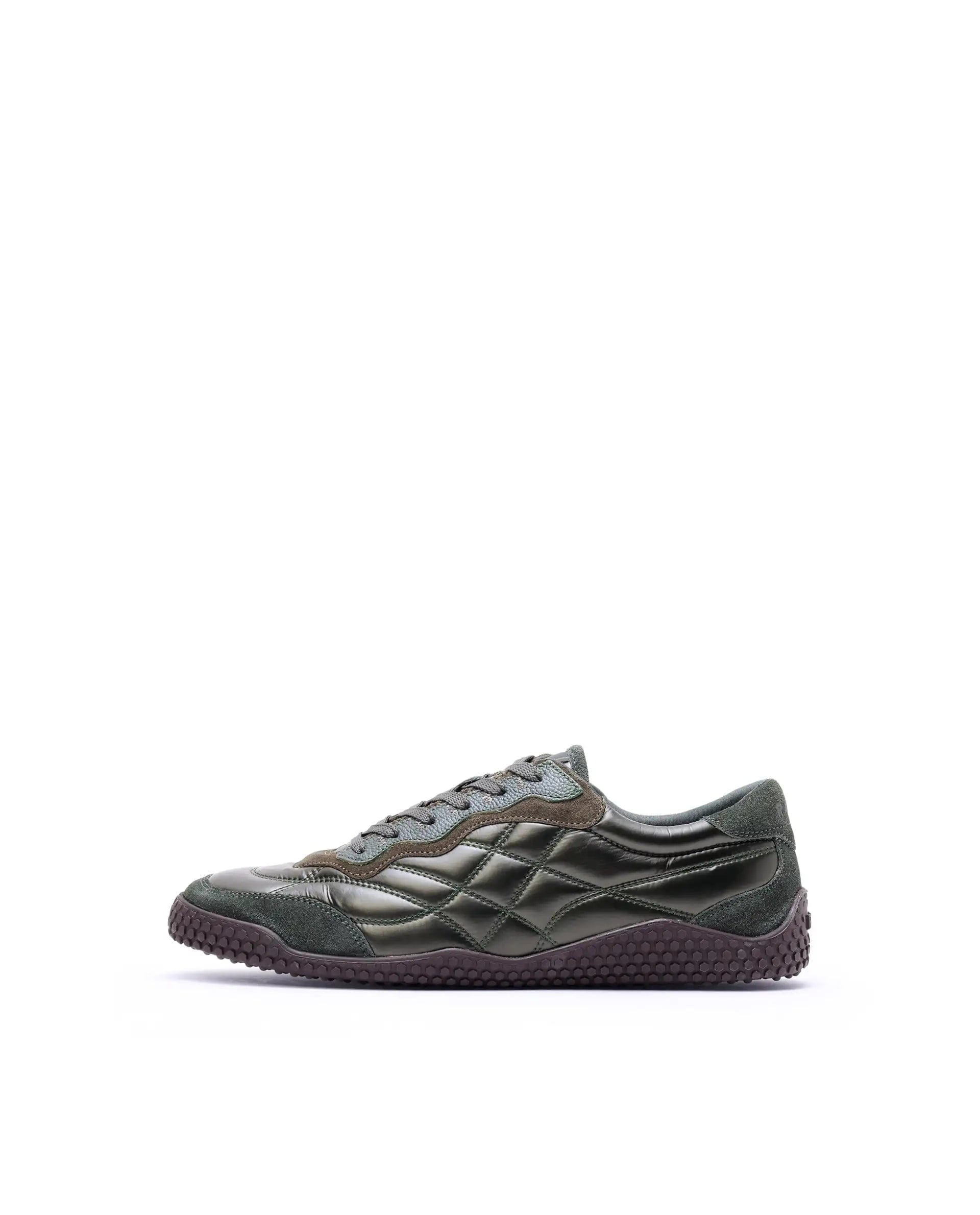 RAREZ Rare Rabbit Men's Temo Olive Parachute Lace - Up Closure Sneaker