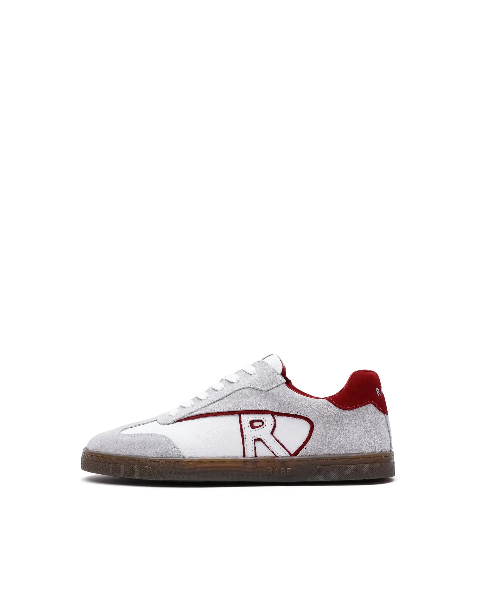 RAREZ Rare Rabbit Men's Zoop Maroon Leather Lace - Up Closure Sneaker
