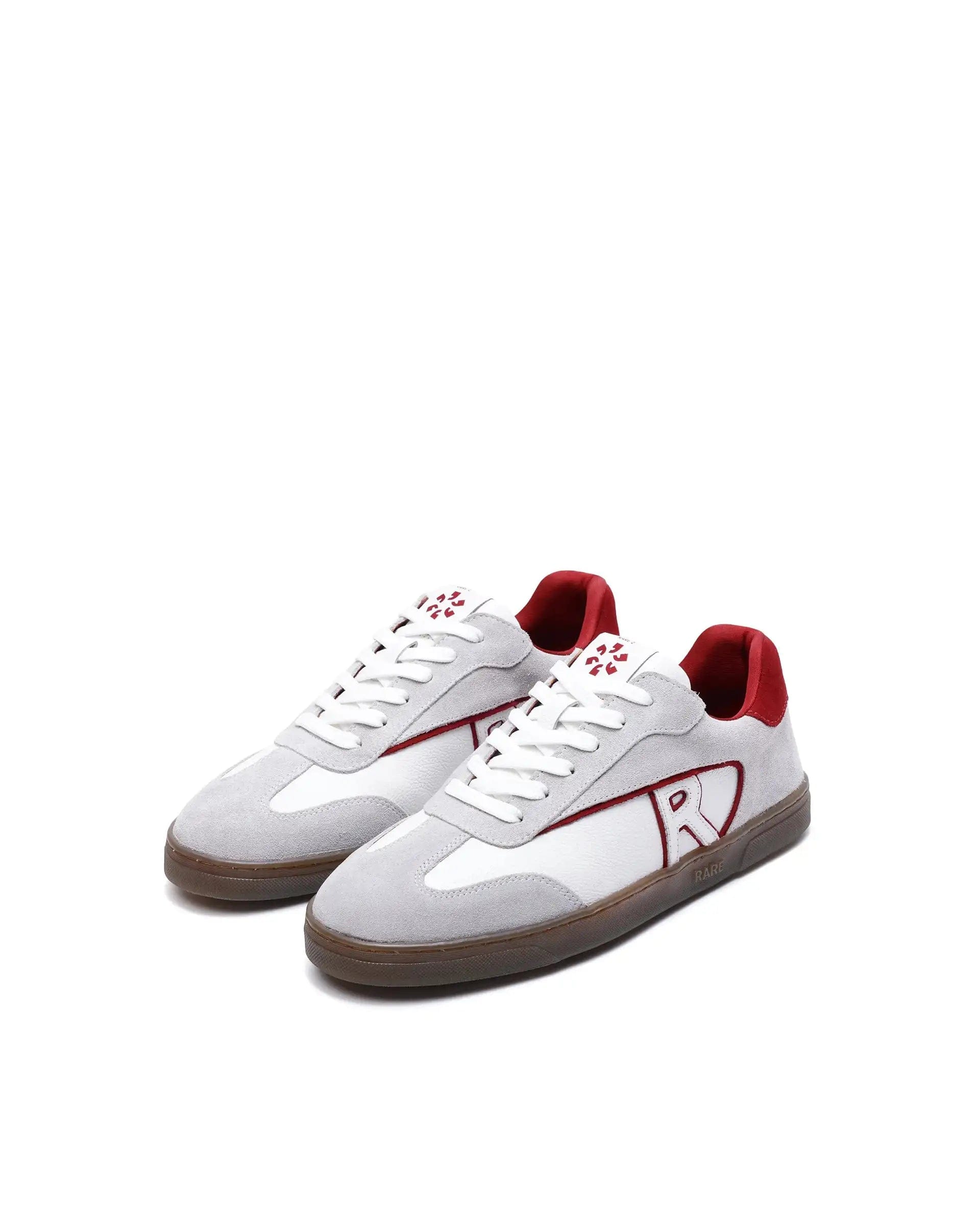 RAREZ Rare Rabbit Men's Zoop Maroon Leather Lace - Up Closure Sneaker
