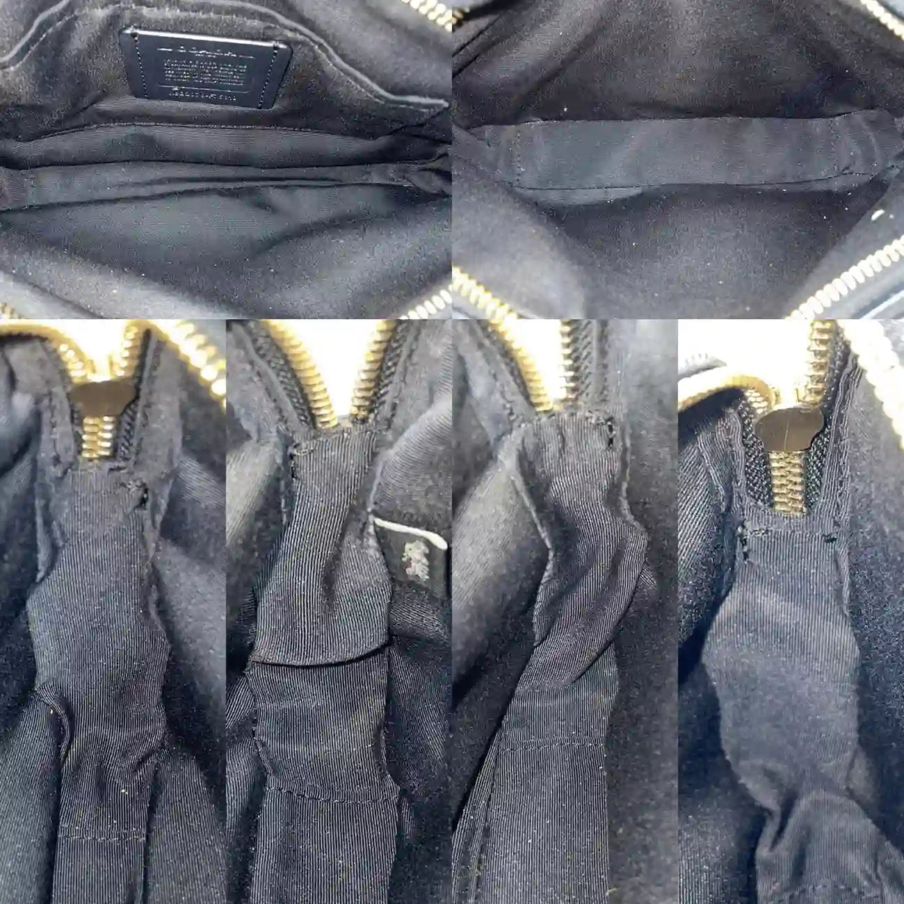 True To Sole Coach F75818 Black Jes Crossbody Camera Shoulder Bag