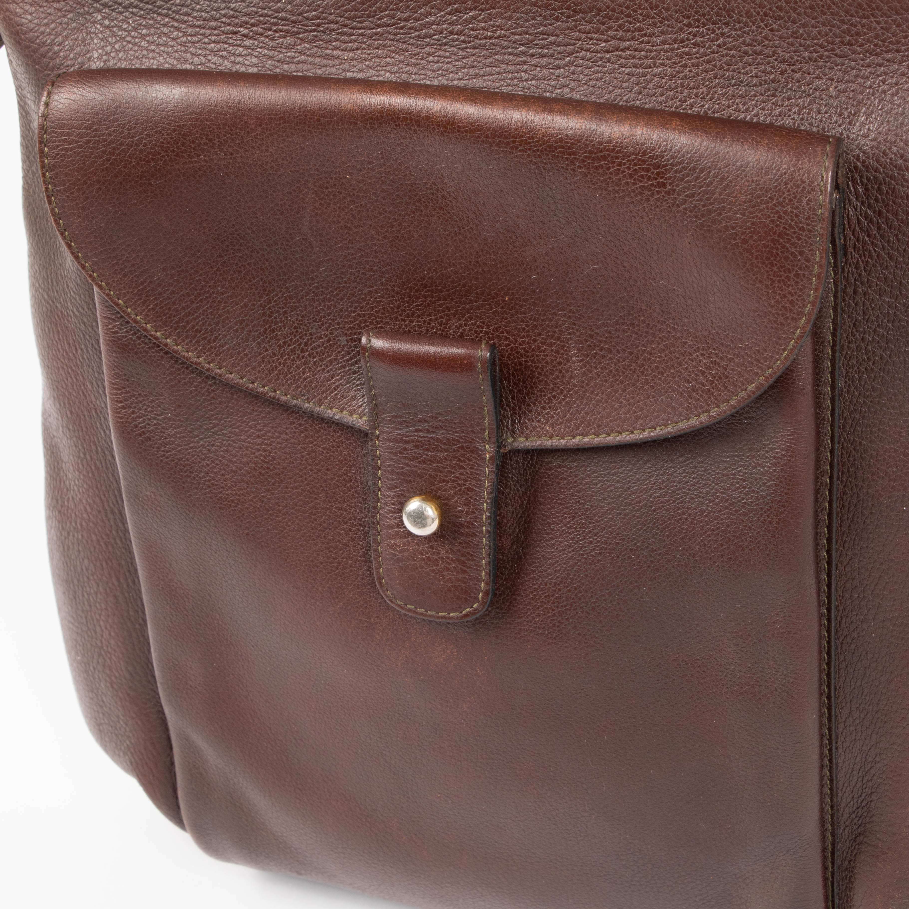 Delvaux Brown Flou MM Crossbody