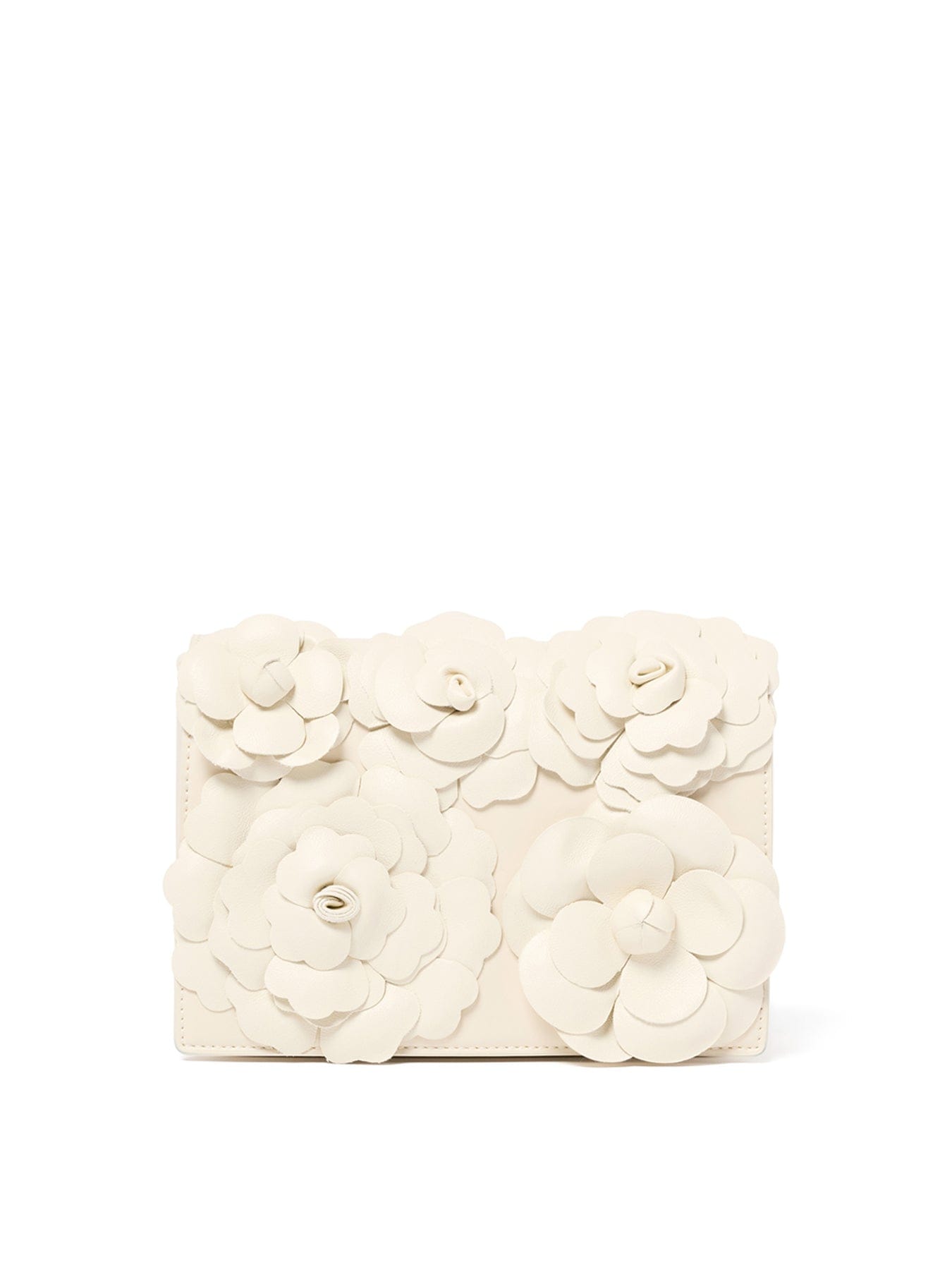 Forever New Signature Belle Bloom Flower Crossbody Bag White