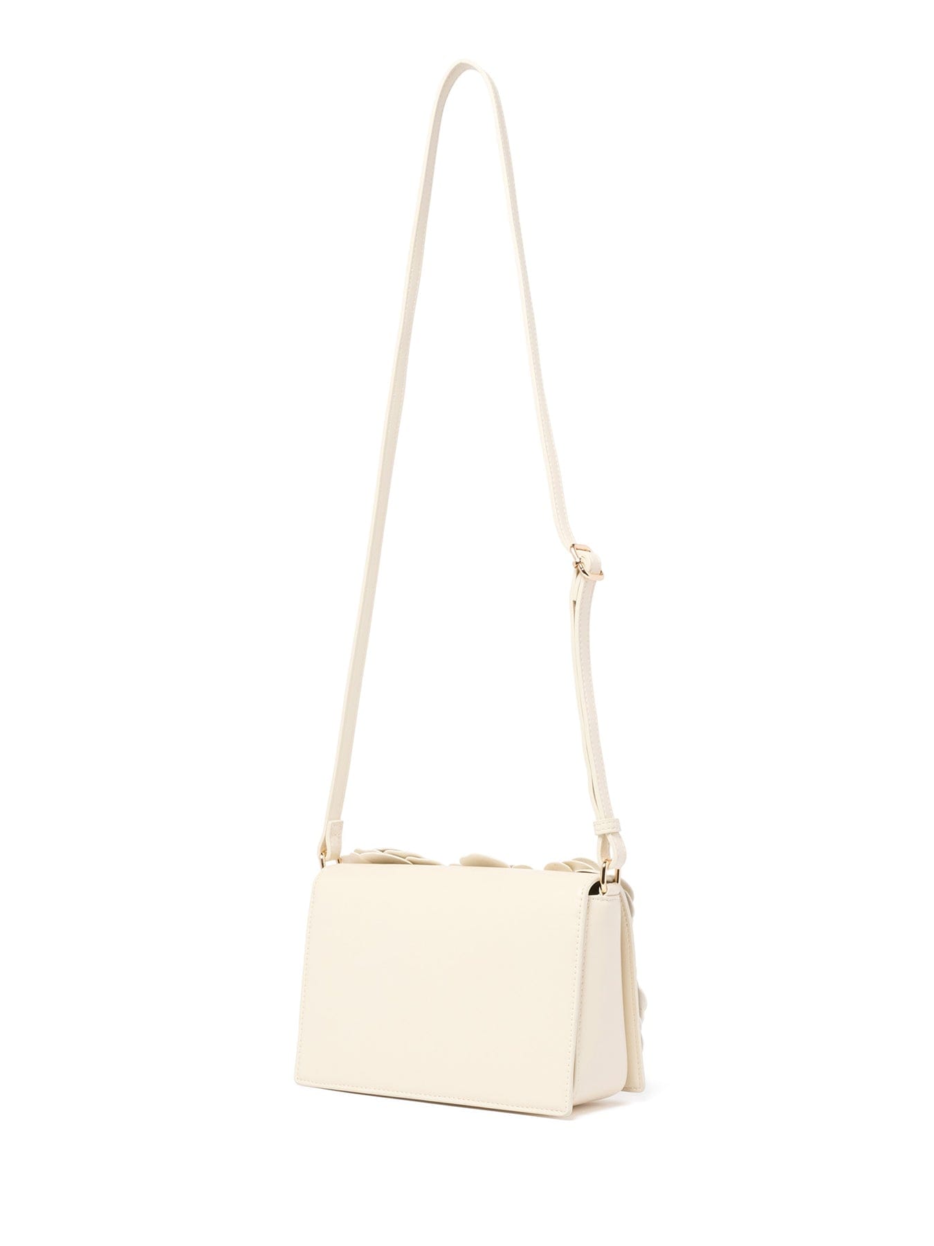 Forever New Signature Belle Bloom Flower Crossbody Bag White