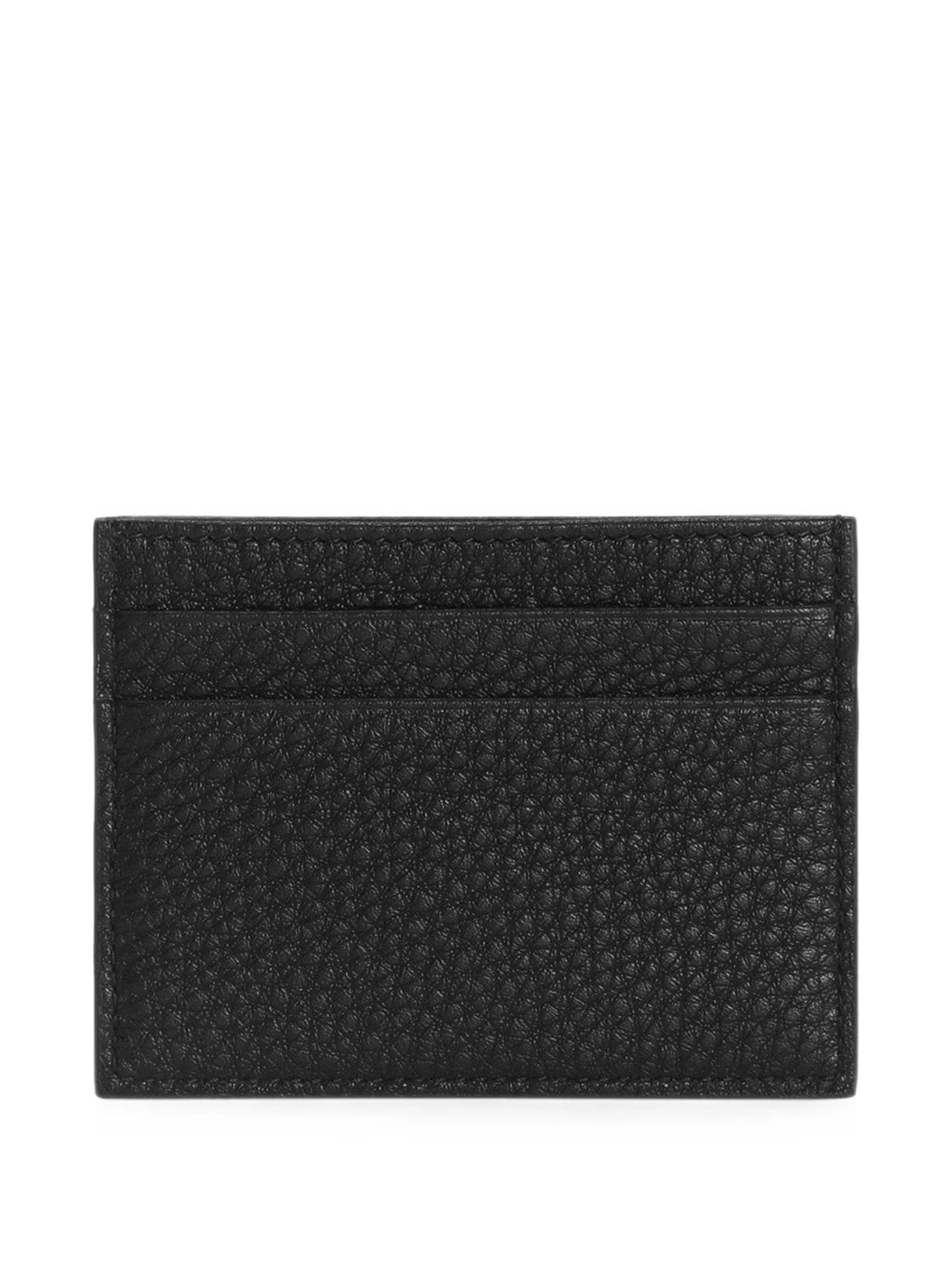 Dolce & Gabbana calfskin card holder with logo