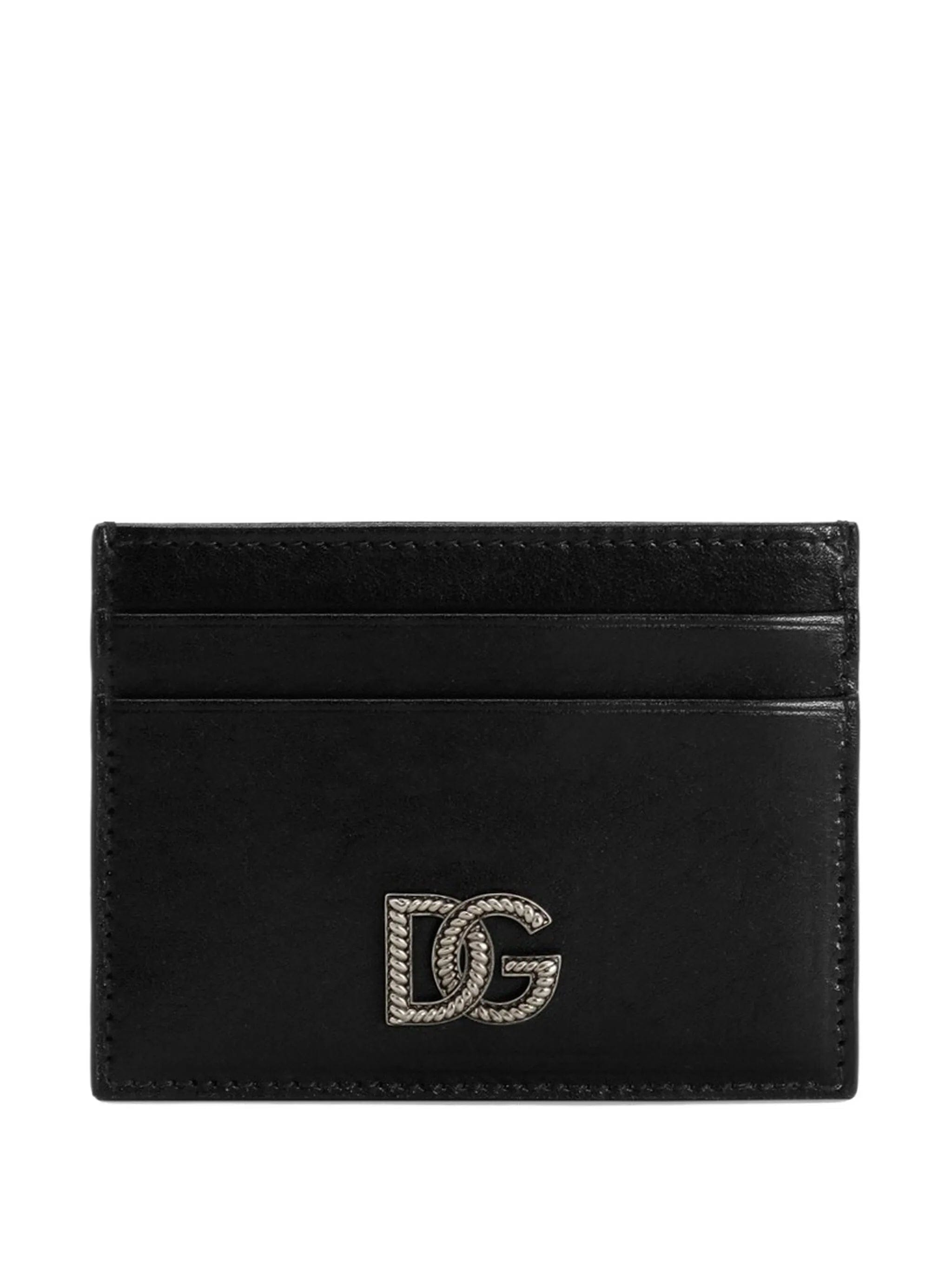 Dolce & Gabbana Tempesta calfskin card holder