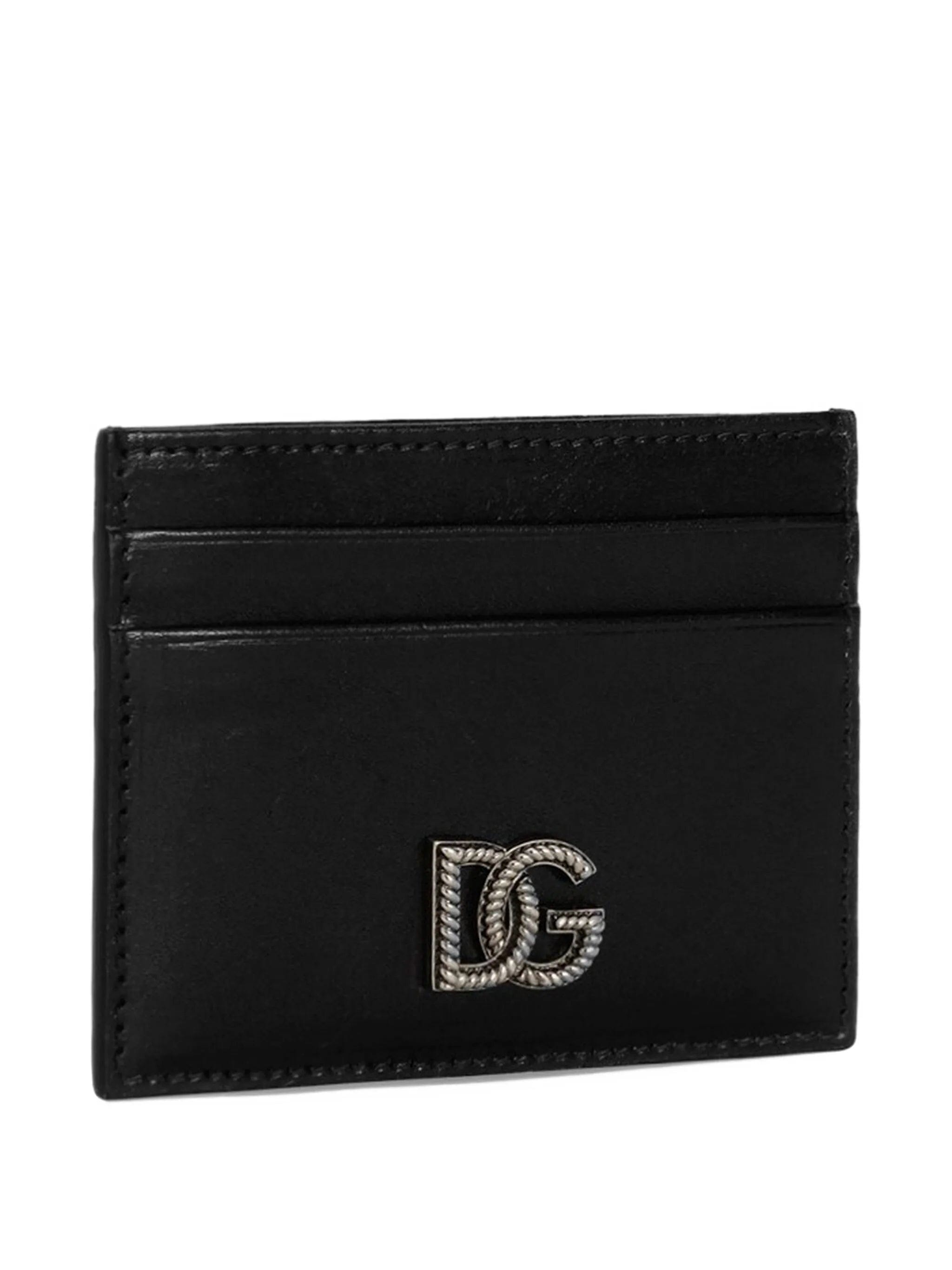 Dolce & Gabbana Tempesta calfskin card holder