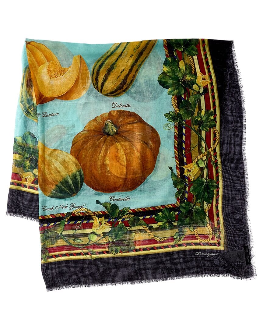 Dolce & Gabbana Cashmere & Silk - Blend Scarf