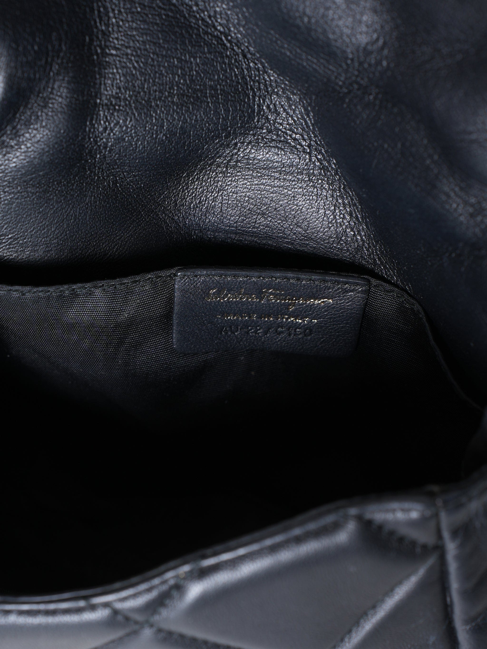 Salvatore Ferragamo Ferragamo Gelly Quilted Shoulder Bag