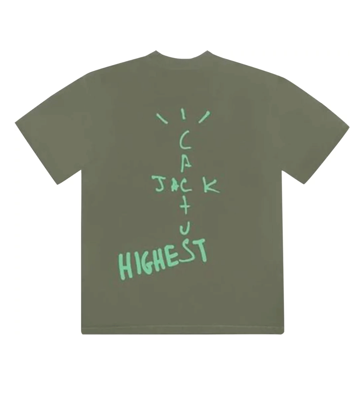 Travis Scott Highest Olive T-Shirt