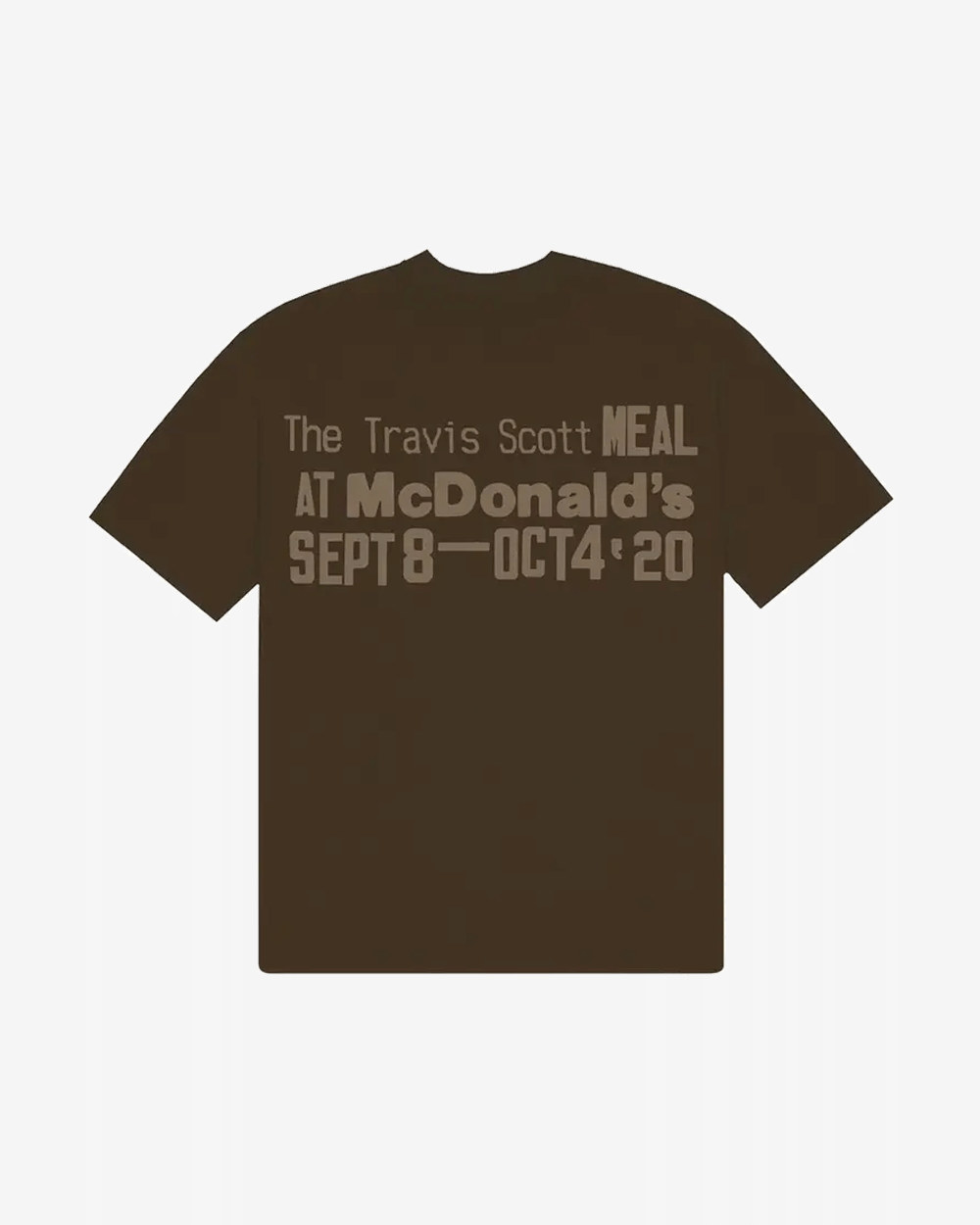 TRAVIS SCOTT CACTUS JACK x CPFM GRILL SLIP BROWN T-Shirt