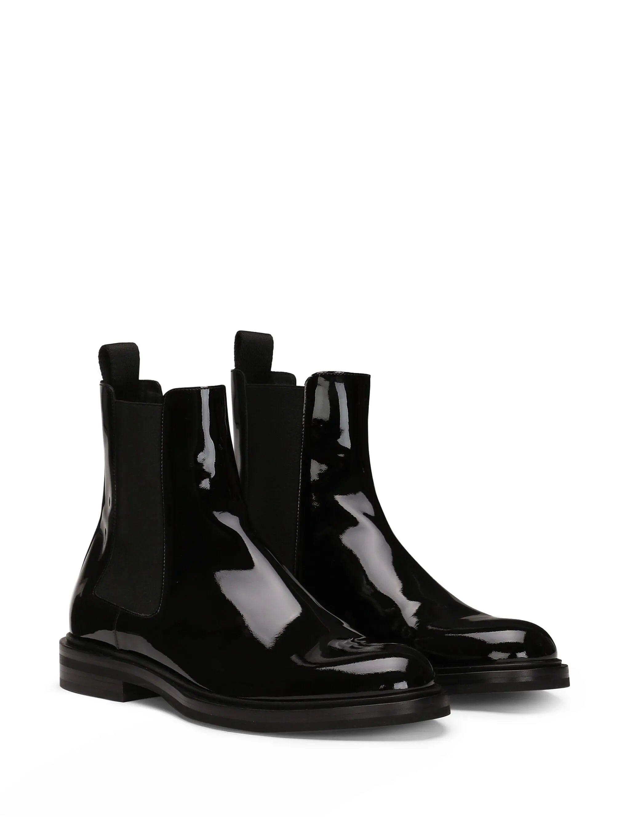Dolce & Gabbana leather Chelsea boots
